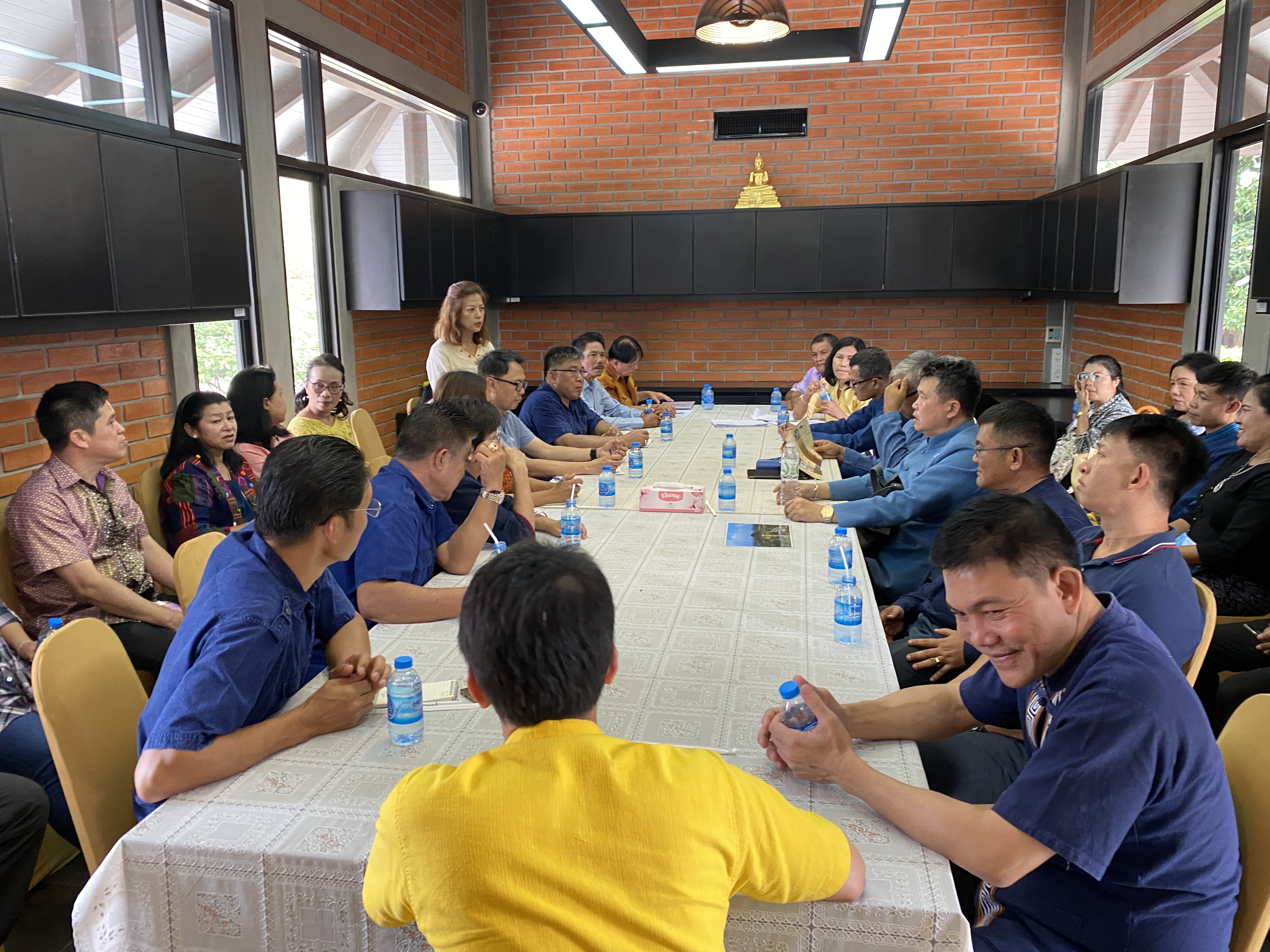CDD@KAN>>> พช.กาญจน์เตรียมพัฒนาบริเวณพระพุทธเมตตาประชาไทยไตรโลกนาถคันธารราฐอนุสรณ์รับการท่องเที่ยวแบบใหม่