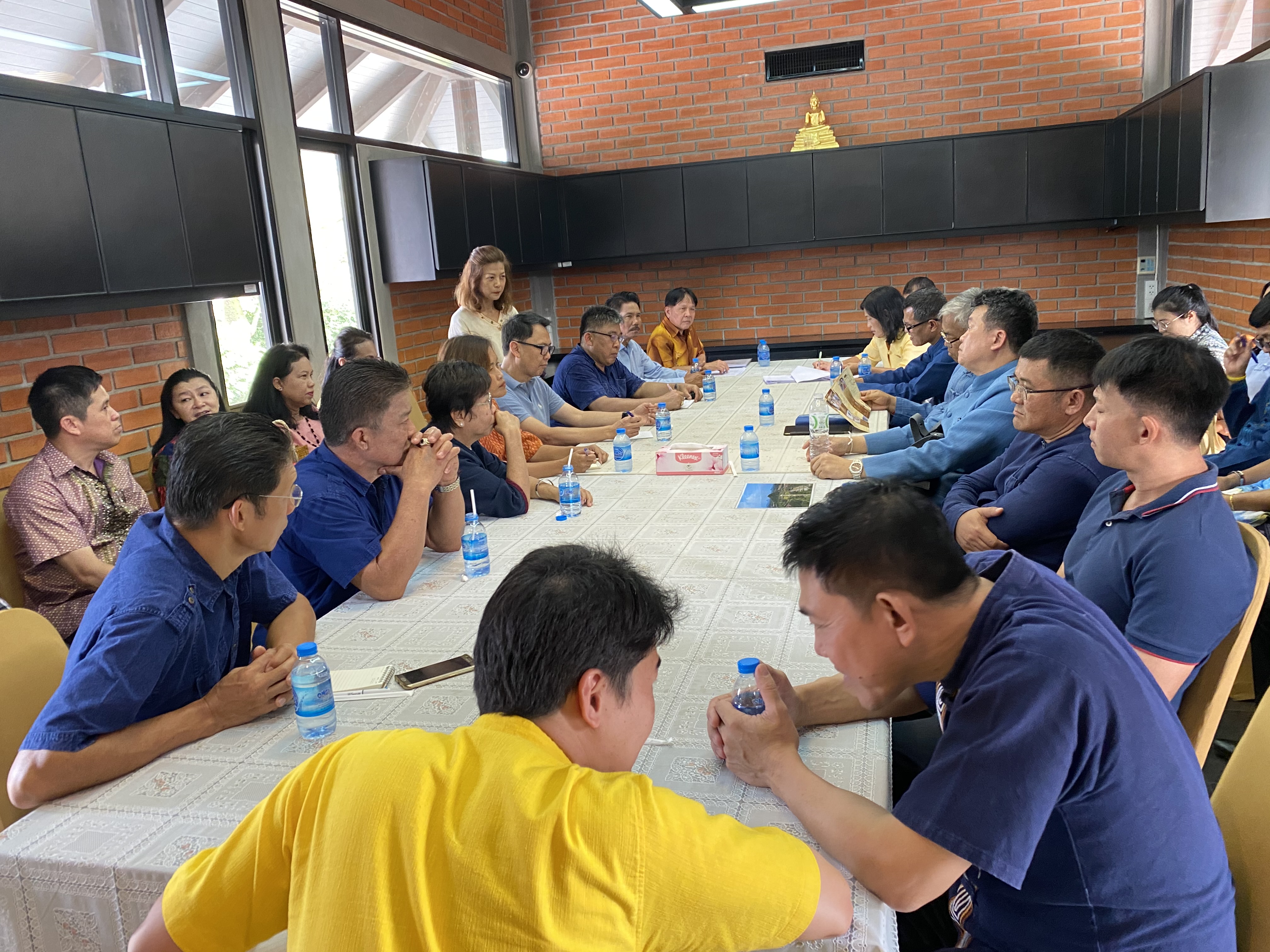 CDD@KAN>>> พช.กาญจน์เตรียมพัฒนาบริเวณพระพุทธเมตตาประชาไทยไตรโลกนาถคันธารราฐอนุสรณ์รับการท่องเที่ยวแบบใหม่