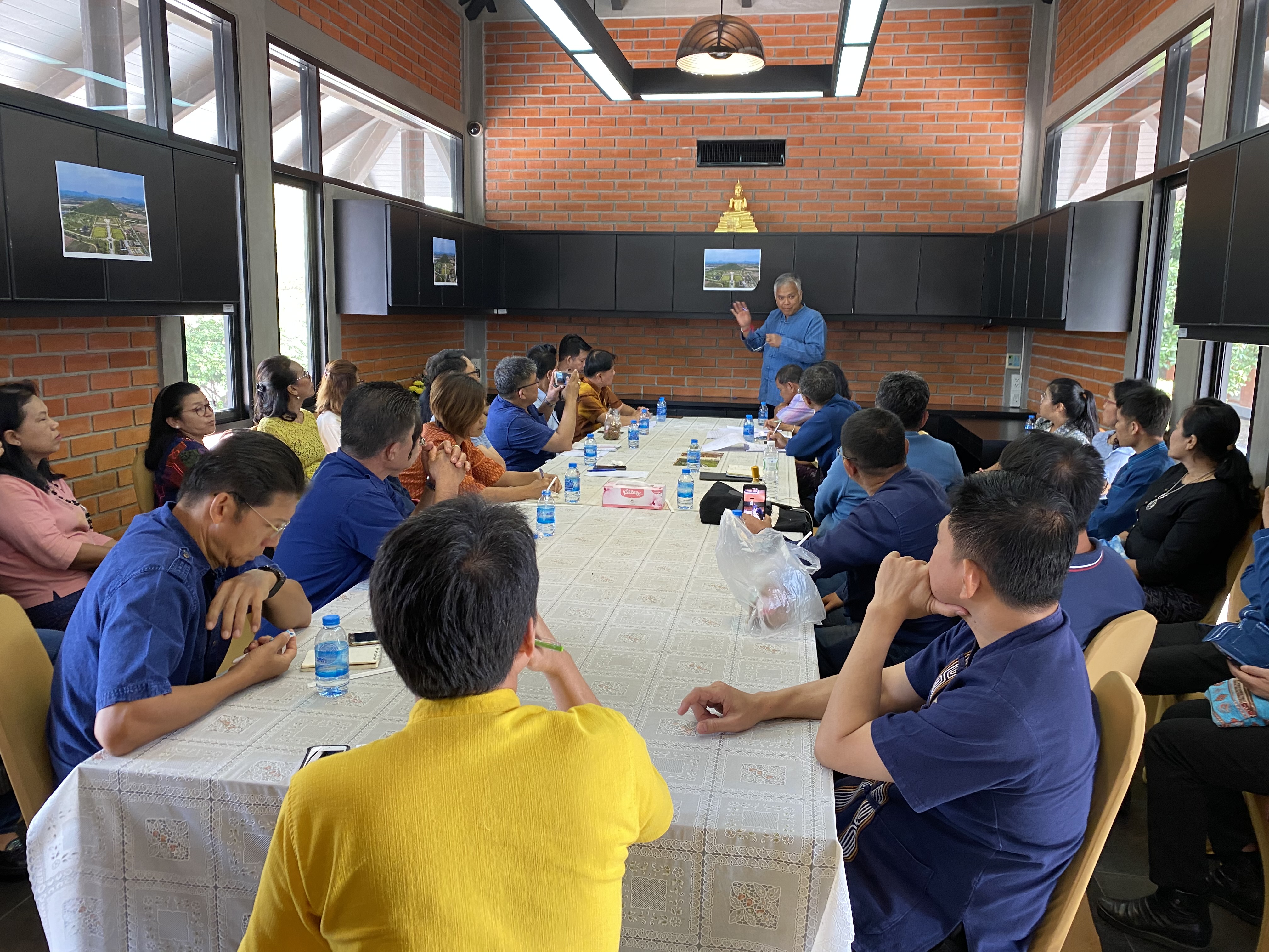 CDD@KAN>>> พช.กาญจน์เตรียมพัฒนาบริเวณพระพุทธเมตตาประชาไทยไตรโลกนาถคันธารราฐอนุสรณ์รับการท่องเที่ยวแบบใหม่