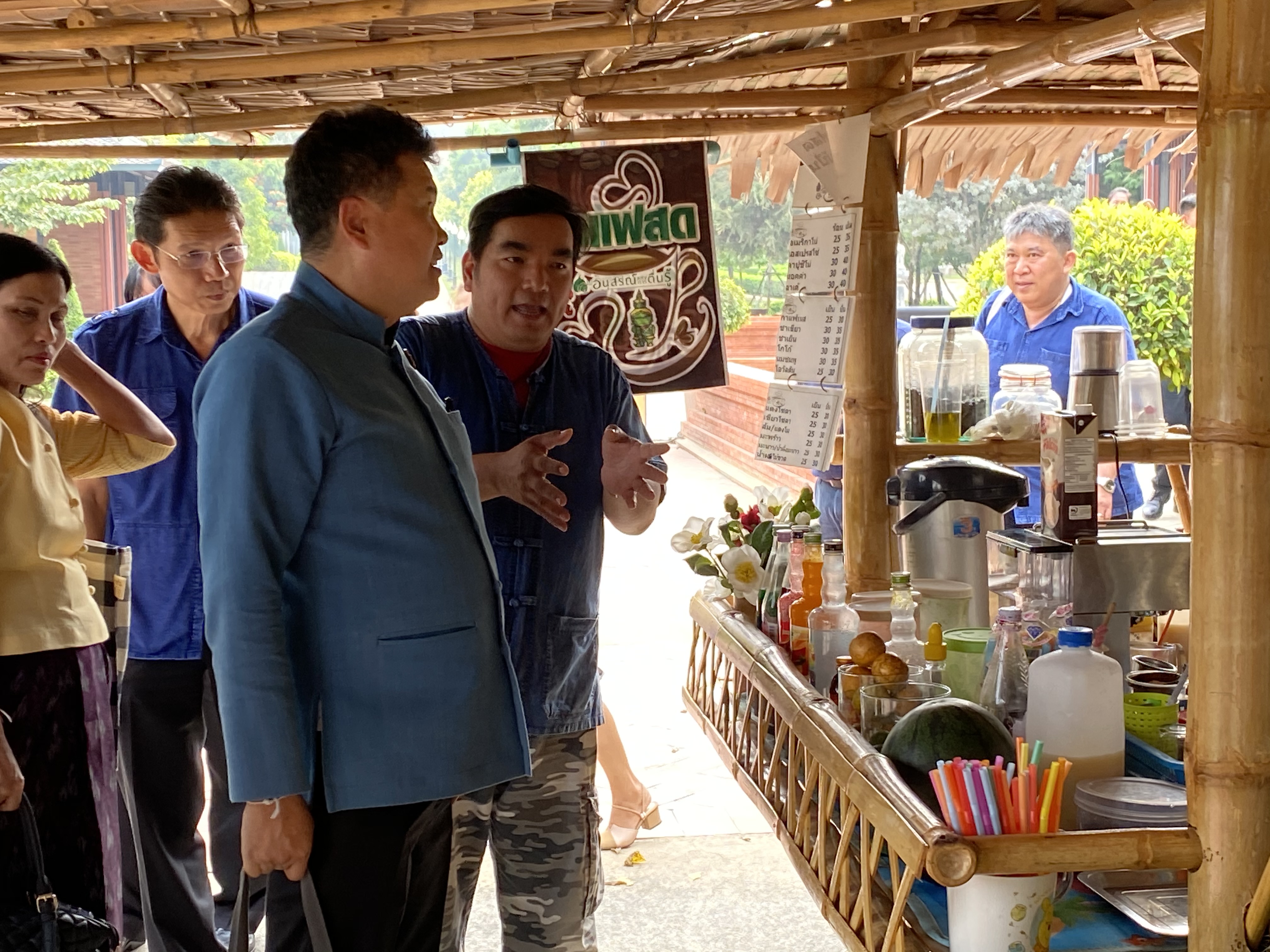 CDD@KAN>>> พช.กาญจน์เตรียมพัฒนาบริเวณพระพุทธเมตตาประชาไทยไตรโลกนาถคันธารราฐอนุสรณ์รับการท่องเที่ยวแบบใหม่