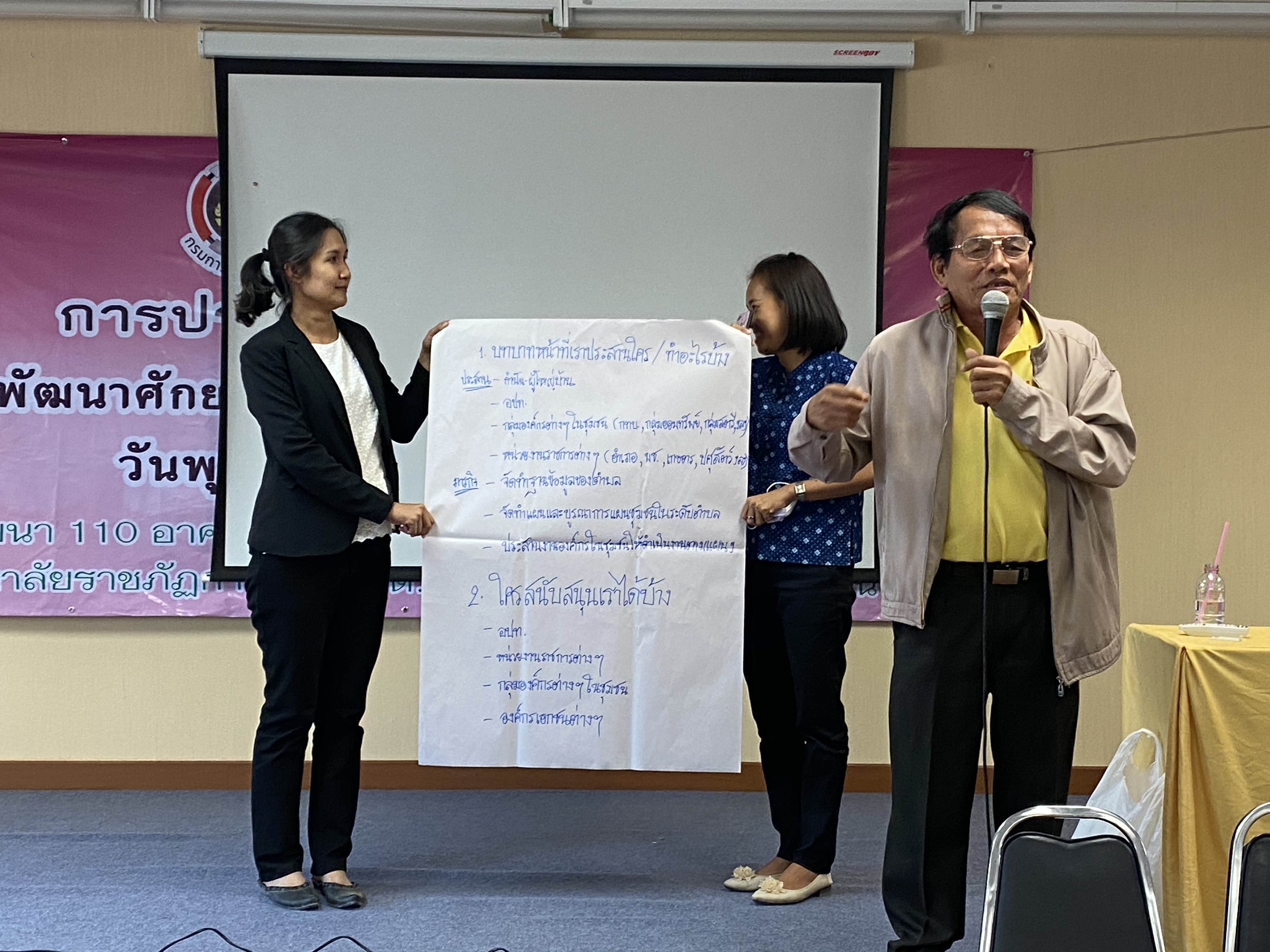 CDD@KAN>>>ศอช.กาญจน์ลุยจัดการประชุมเชิงปฏิบัติการพัฒนาศักยภาพ ศอช. สู่ความเข้มแข็งอย่างยั่งยืน