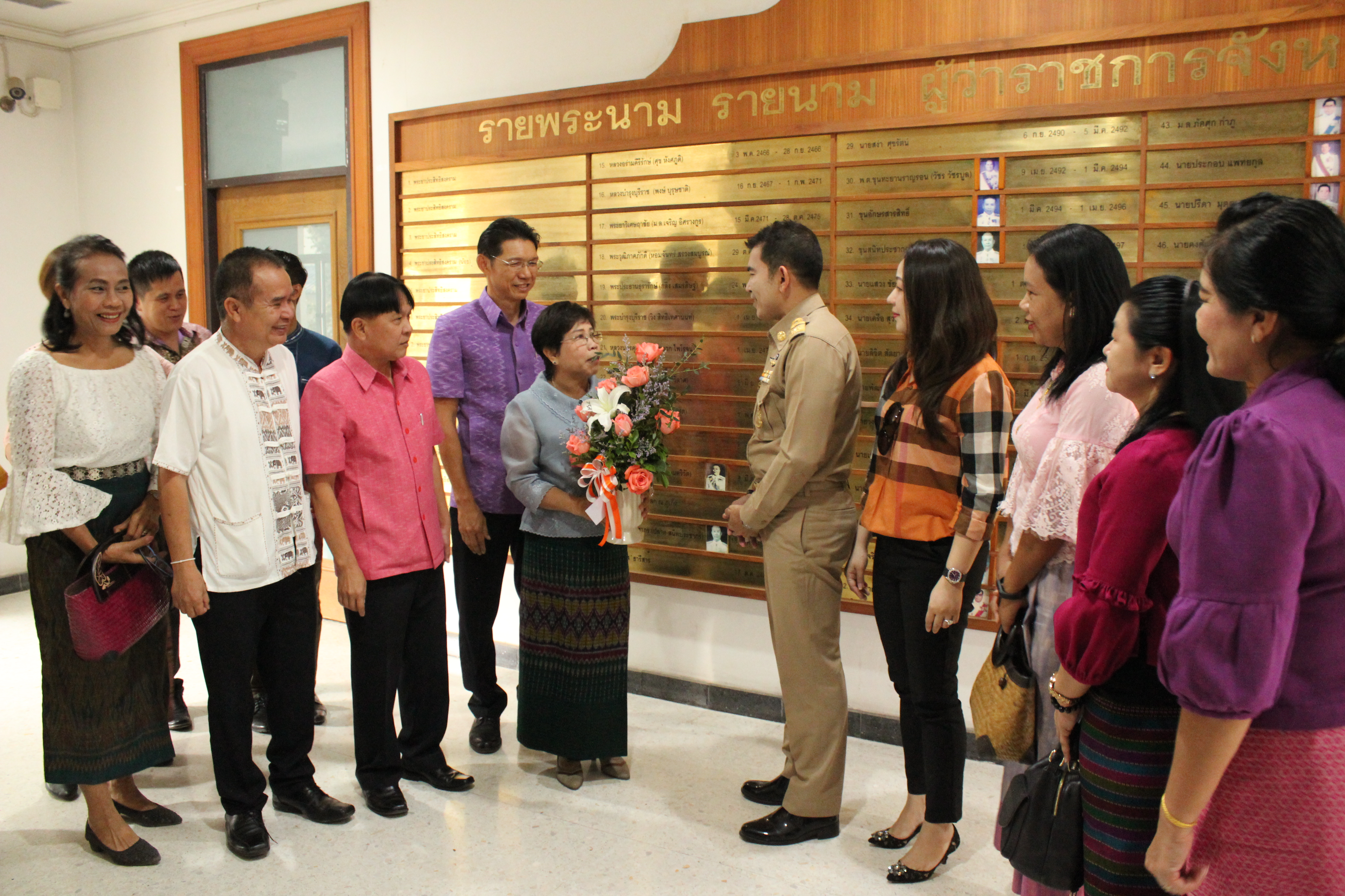 CDD@KAN>>>พัฒนาชุมชนกาญจนบุรี แสดงความยินดีต้อนรับหัวหน้าสำนักงานจังหวัดกาญจนบุรีคนใหม่
