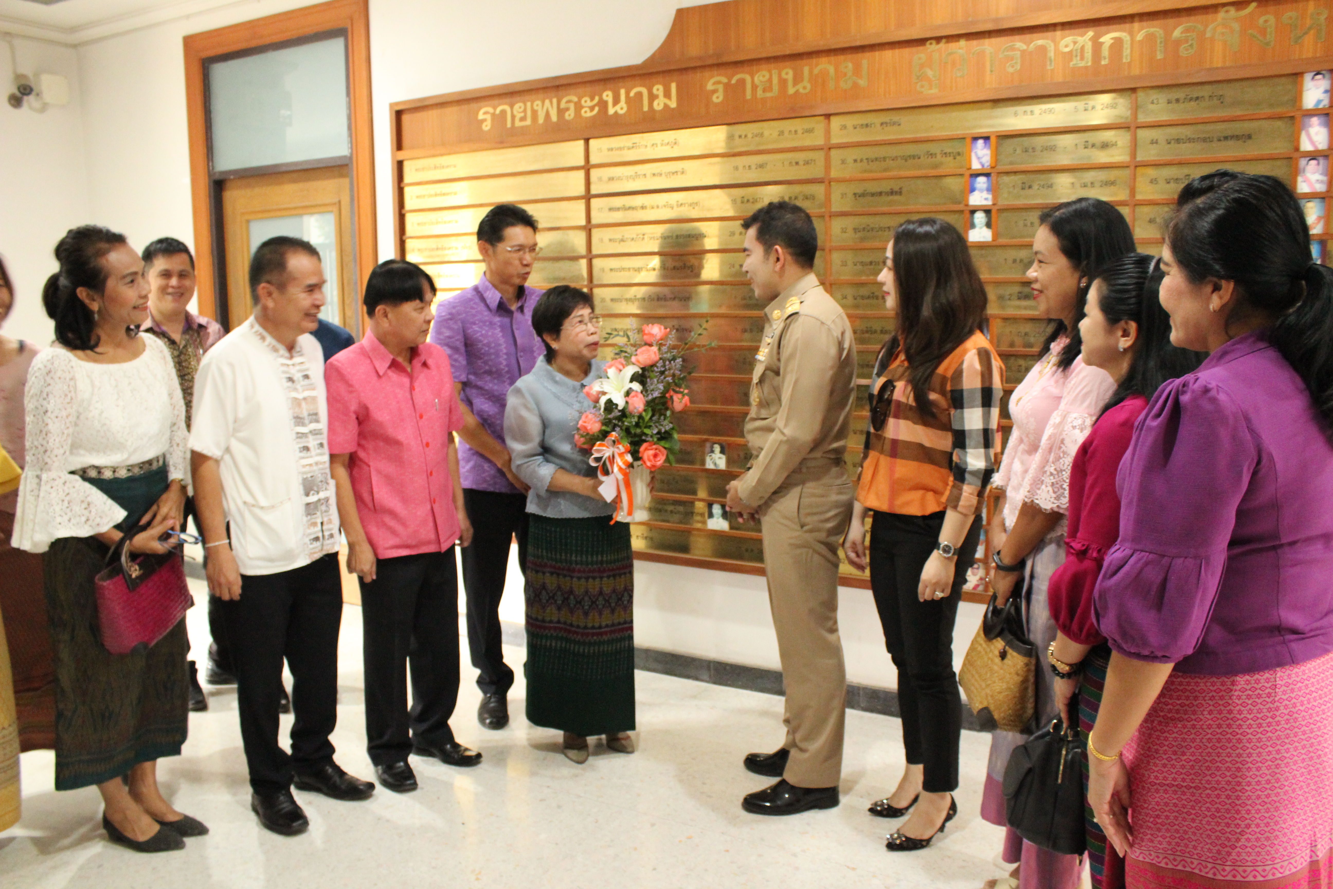 CDD@KAN>>>พัฒนาชุมชนกาญจนบุรี แสดงความยินดีต้อนรับหัวหน้าสำนักงานจังหวัดกาญจนบุรีคนใหม่
