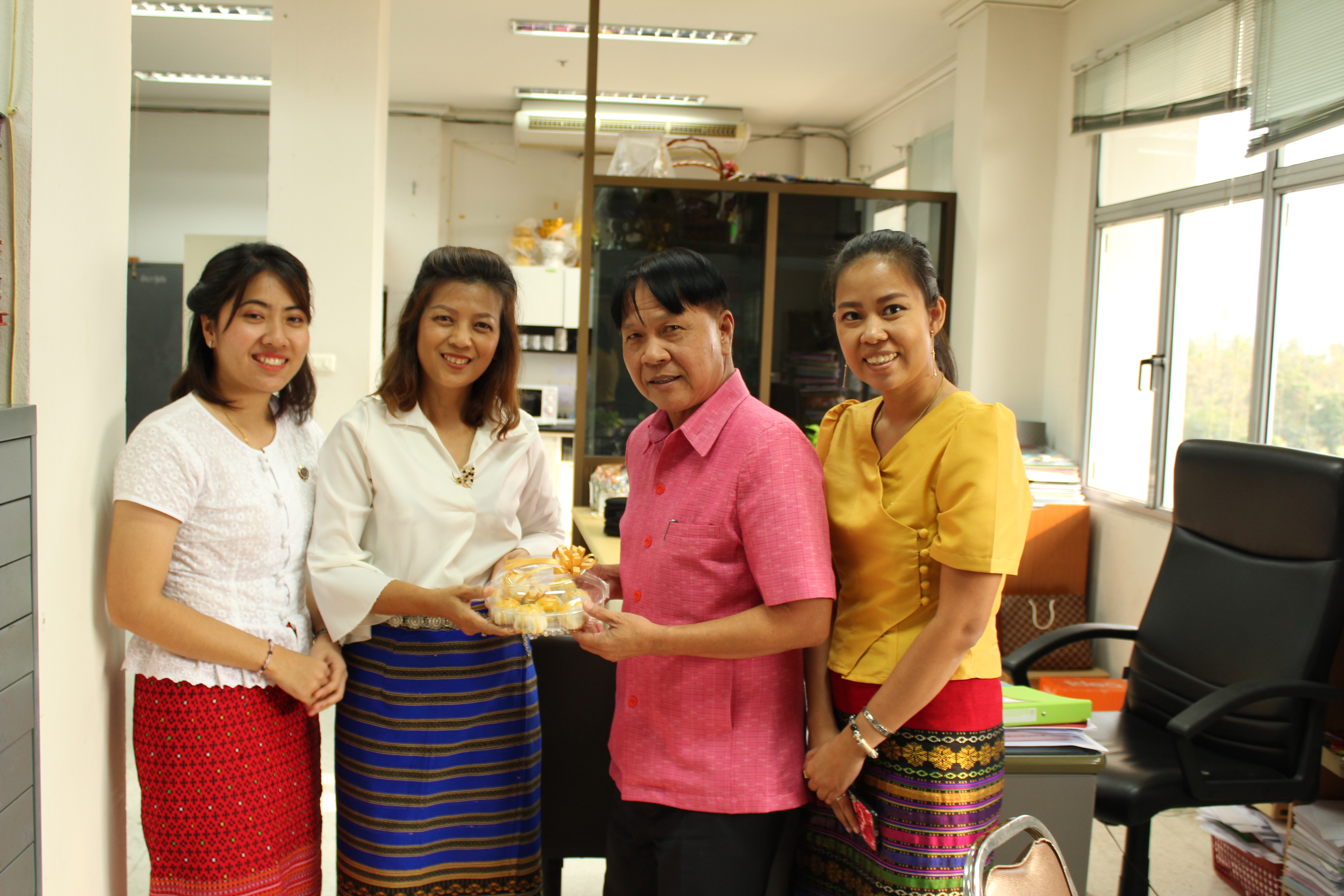CDD@KAN>>>สพอ.สังขละบุรี ร่วมสวัสดีปีใหม่ 2563 พัฒนาการจังหวัดกาญจนบุรี