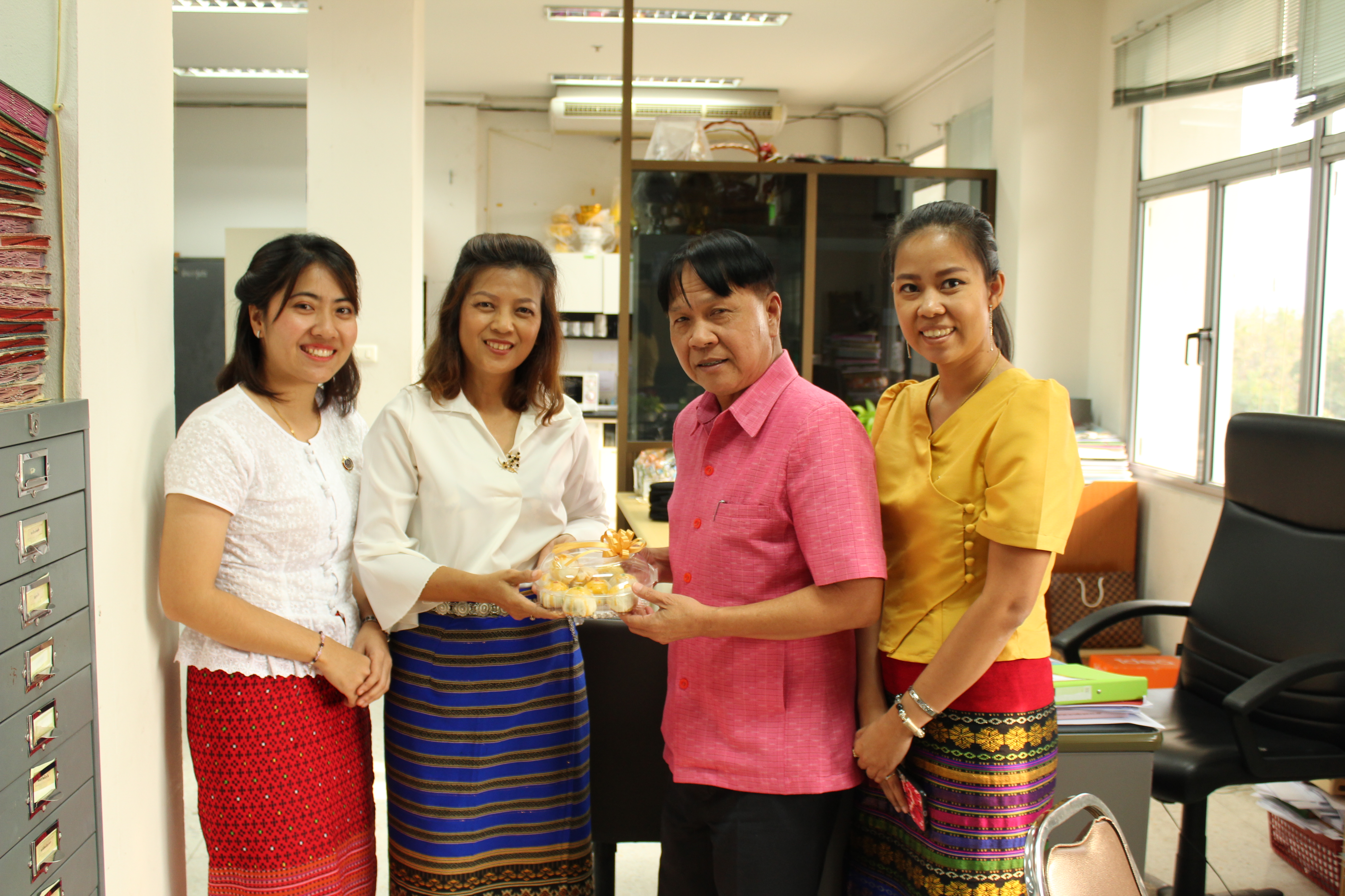CDD@KAN>>>สพอ.สังขละบุรี ร่วมสวัสดีปีใหม่ 2563 พัฒนาการจังหวัดกาญจนบุรี