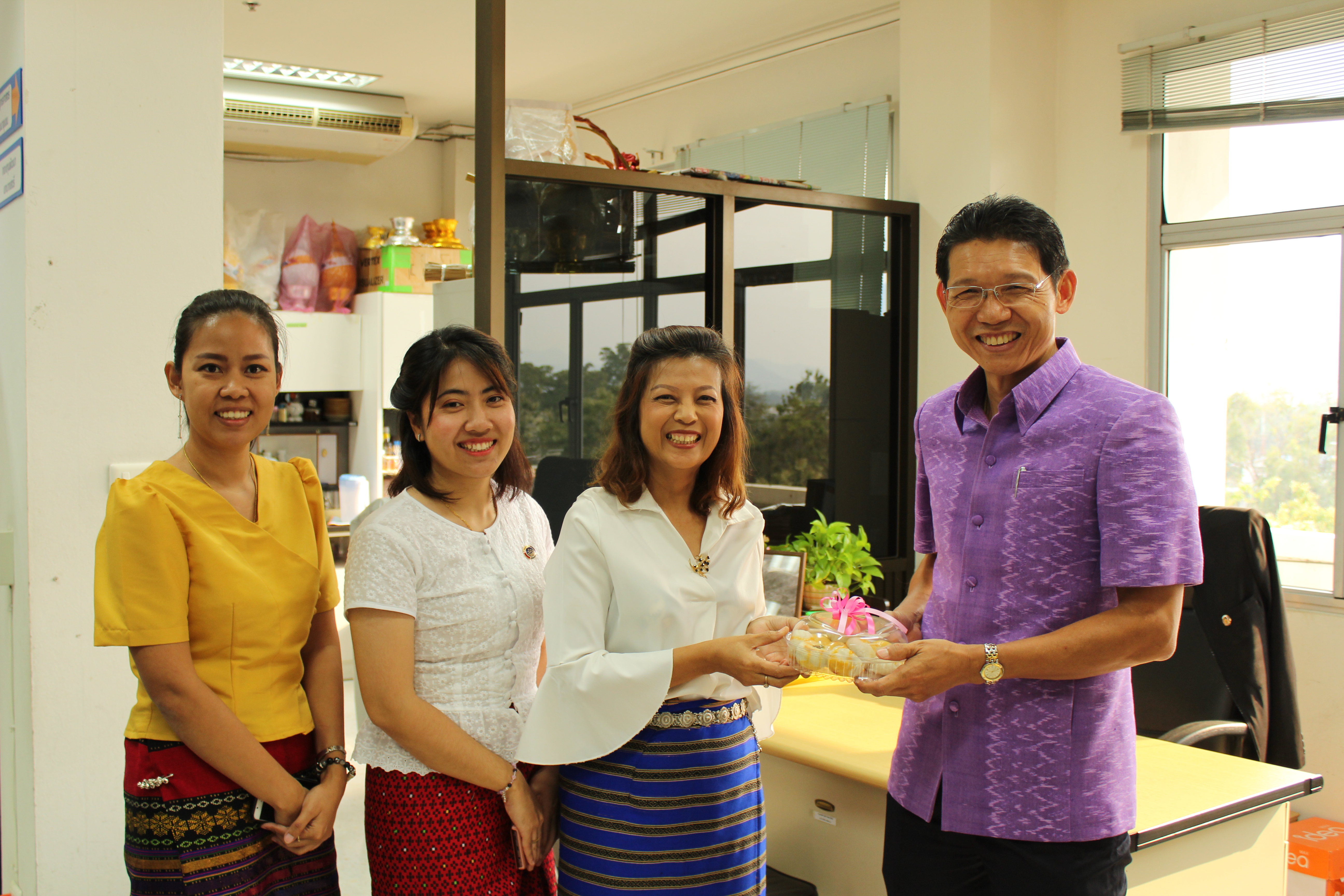 CDD@KAN>>>สพอ.สังขละบุรี ร่วมสวัสดีปีใหม่ 2563 พัฒนาการจังหวัดกาญจนบุรี