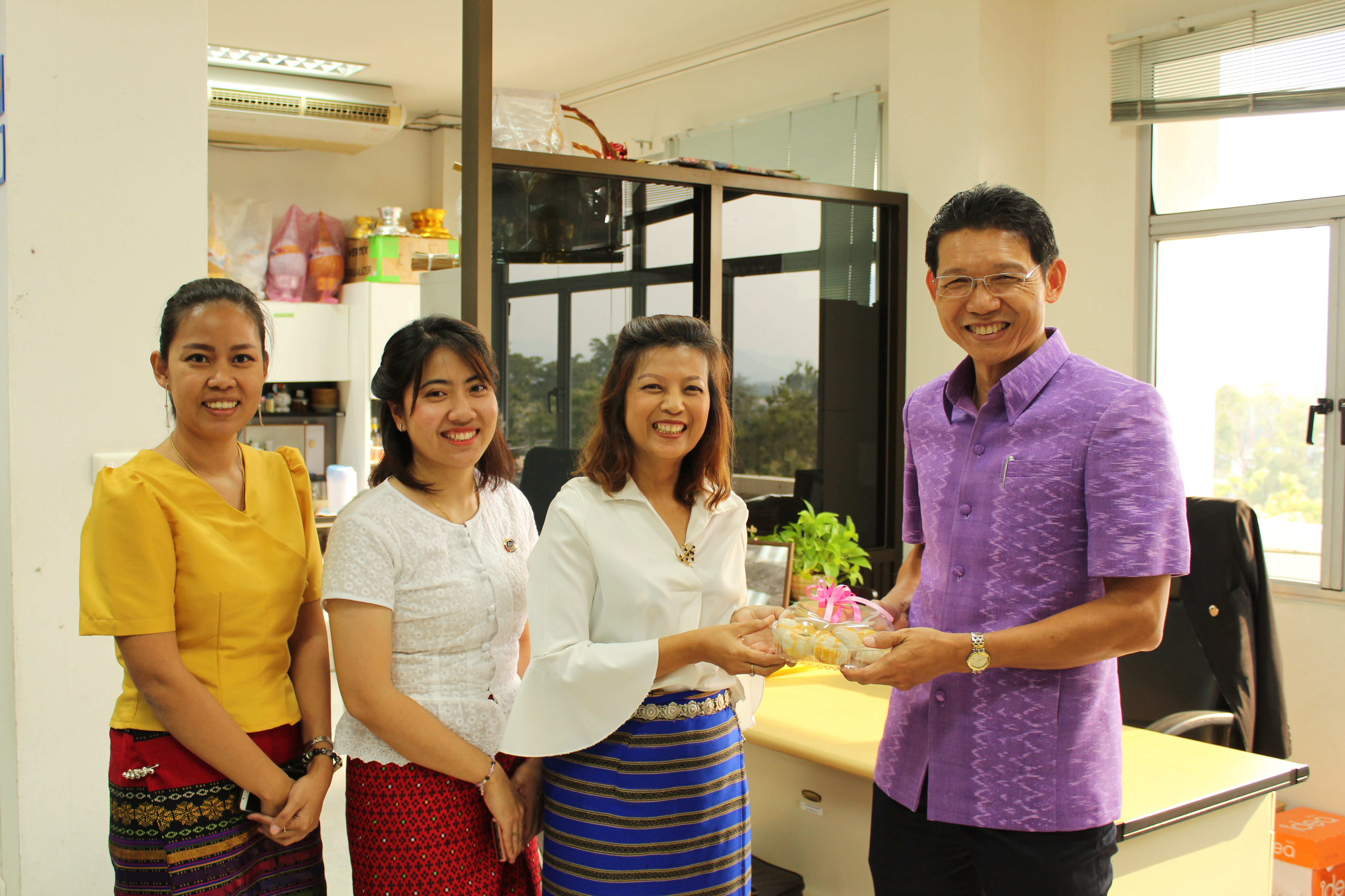 CDD@KAN>>>สพอ.สังขละบุรี ร่วมสวัสดีปีใหม่ 2563 พัฒนาการจังหวัดกาญจนบุรี