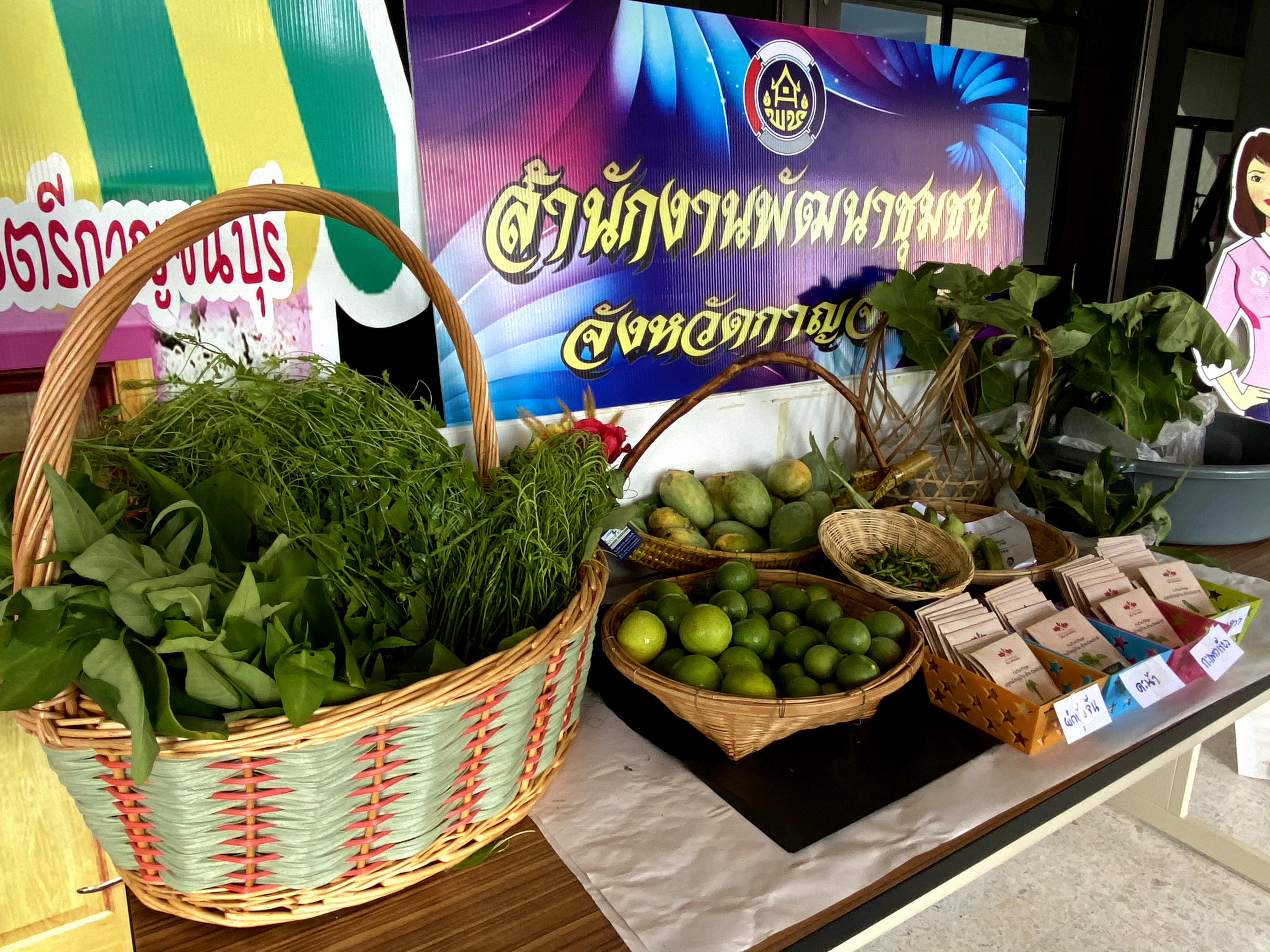CDD@KAN>>>พัฒนาชุมชนกาญจนบุรี Kick off กิจกรรมตลาดนัดปันผัก รักกาญจน์