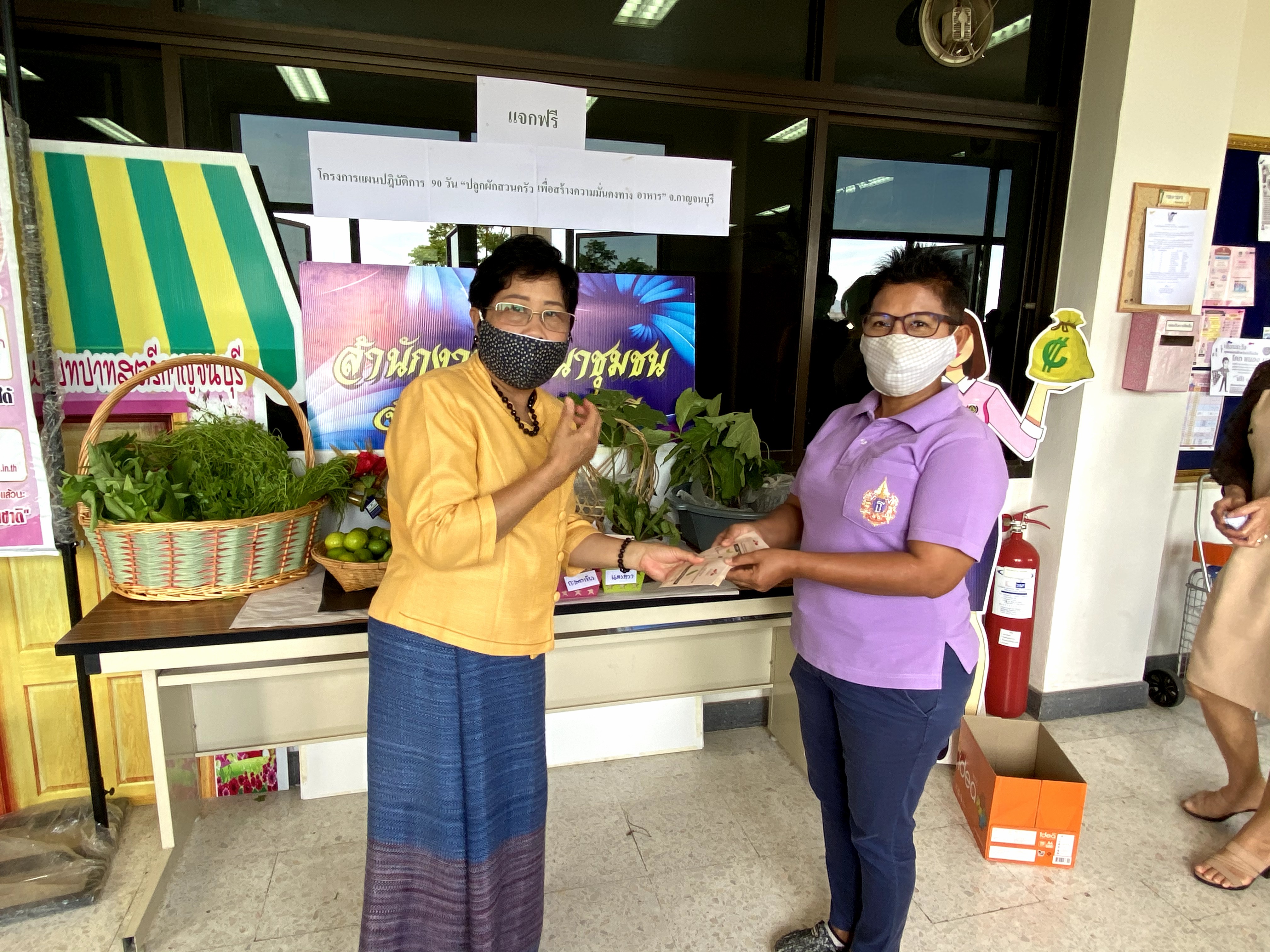 CDD@KAN>>>พัฒนาชุมชนกาญจนบุรี Kick off กิจกรรมตลาดนัดปันผัก รักกาญจน์