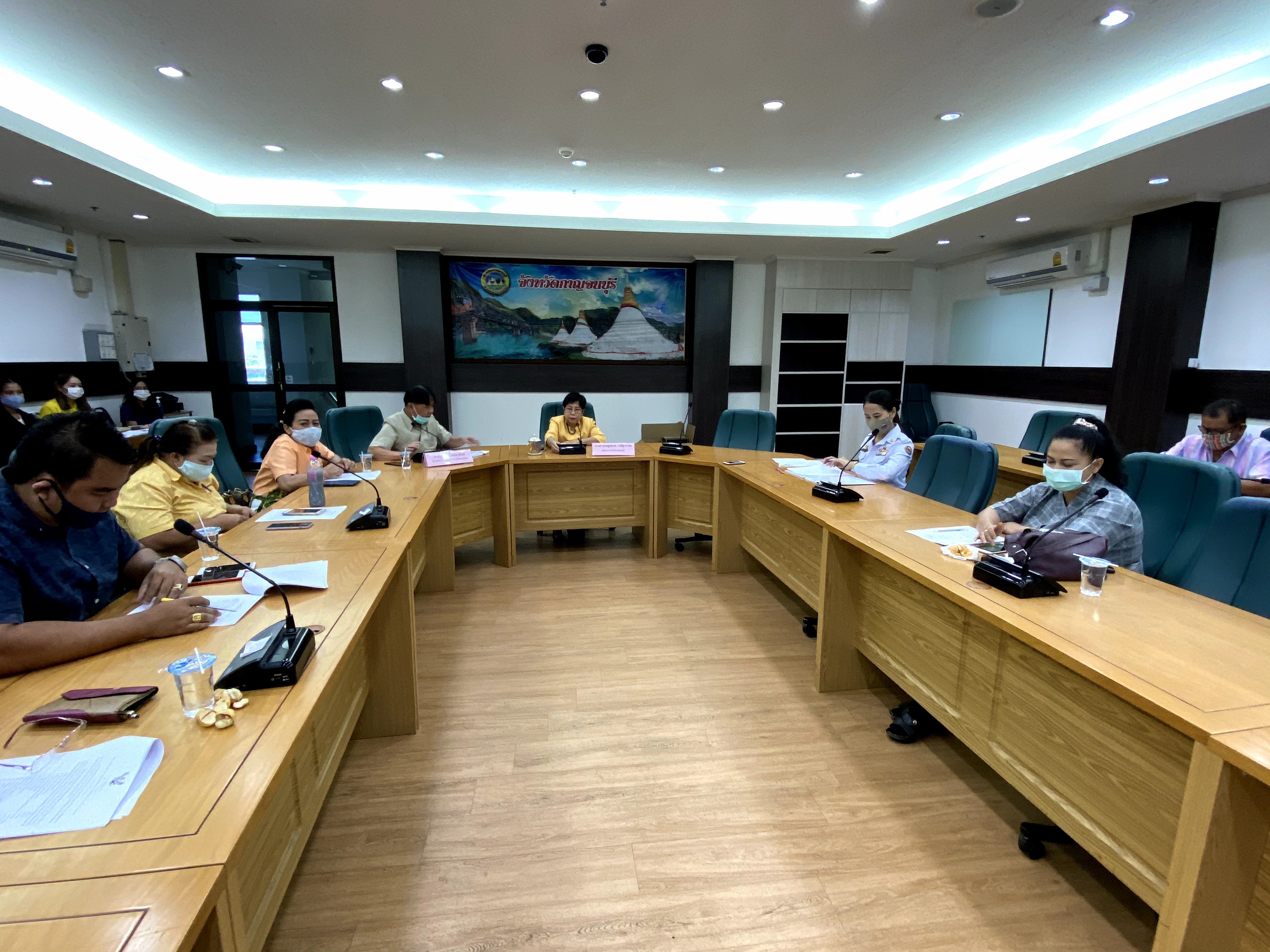 CDD@KAN>>>พัฒนาชุมชนกาญจนบุรี ร่วมกับเครือข่าย OTOP จัดประชุมเดินหน้า OTOP กาญจน์ต้อนรับคณะกรรมการชุดใหม่