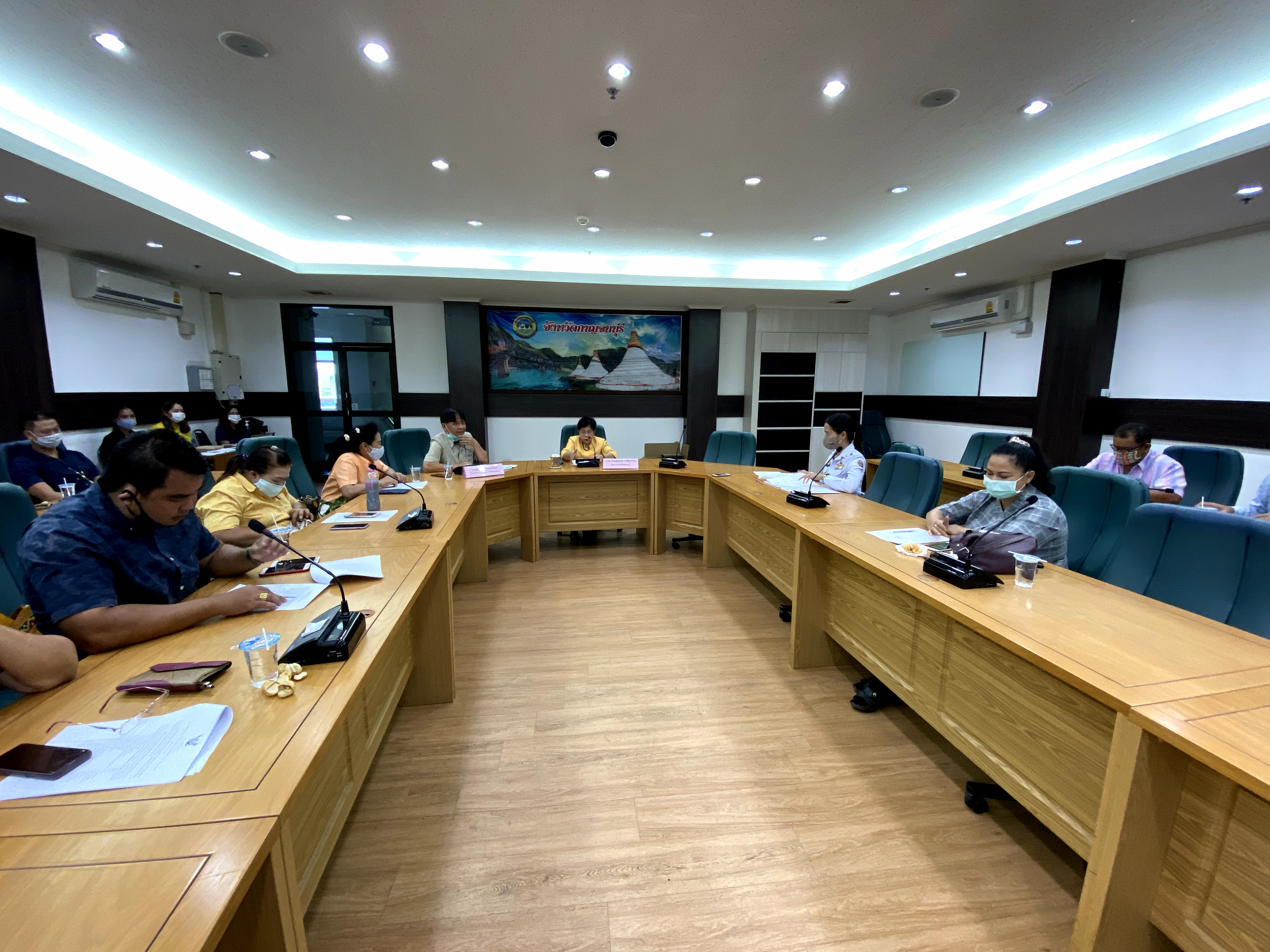 CDD@KAN>>>พัฒนาชุมชนกาญจนบุรี ร่วมกับเครือข่าย OTOP จัดประชุมเดินหน้า OTOP กาญจน์ต้อนรับคณะกรรมการชุดใหม่