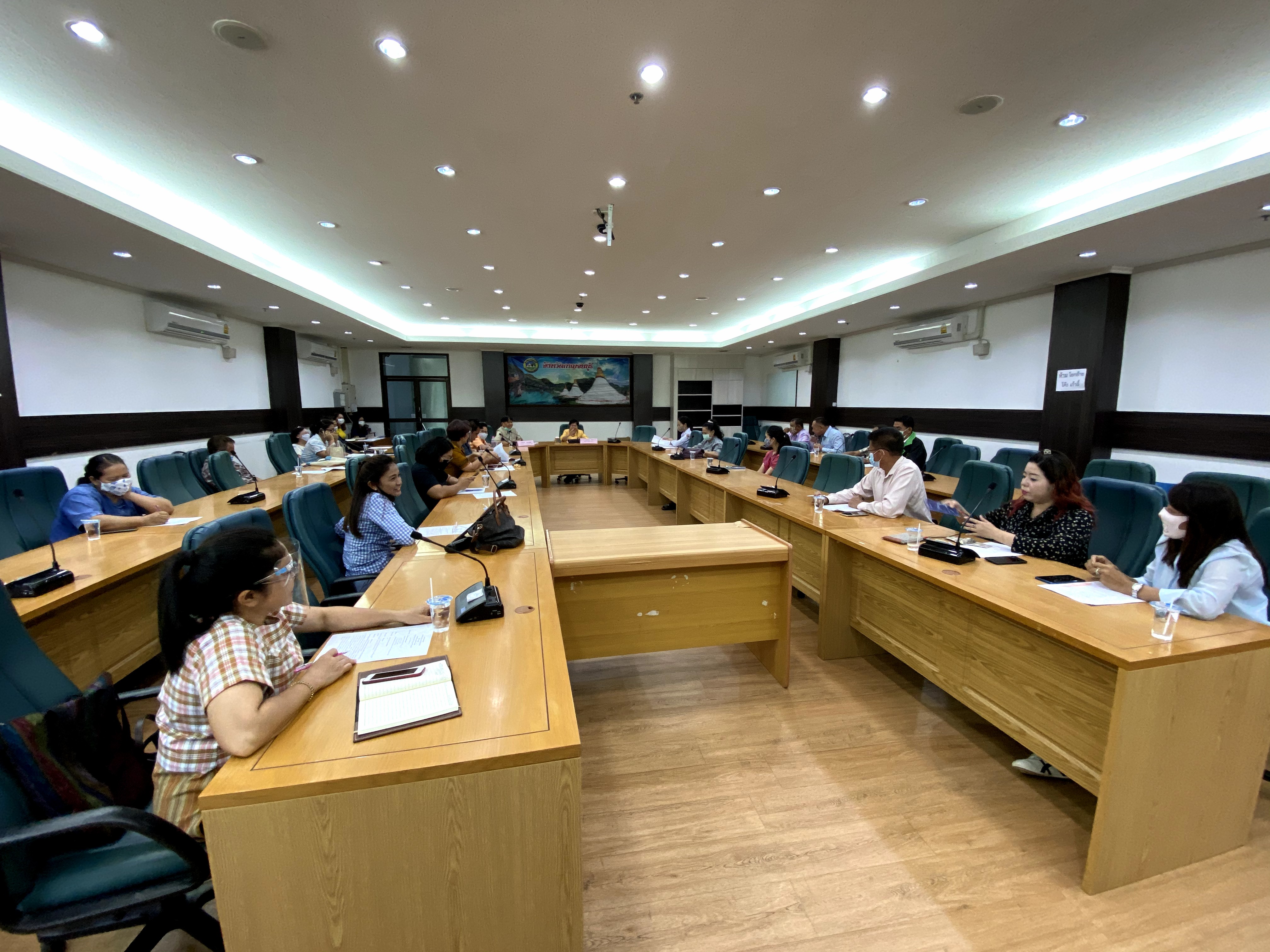 CDD@KAN>>>พัฒนาชุมชนกาญจนบุรี ร่วมกับเครือข่าย OTOP จัดประชุมเดินหน้า OTOP กาญจน์ต้อนรับคณะกรรมการชุดใหม่
