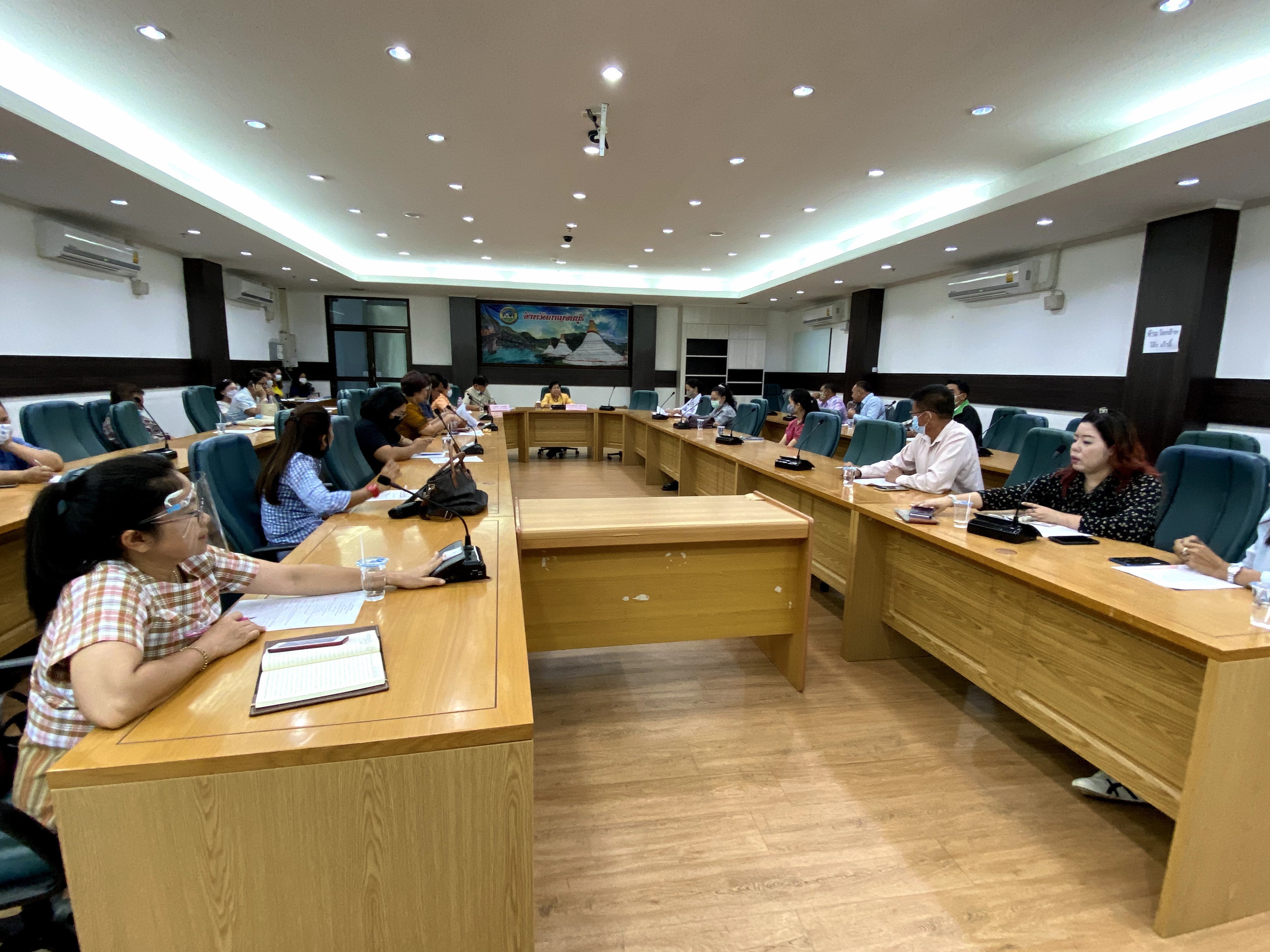 CDD@KAN>>>พัฒนาชุมชนกาญจนบุรี ร่วมกับเครือข่าย OTOP จัดประชุมเดินหน้า OTOP กาญจน์ต้อนรับคณะกรรมการชุดใหม่