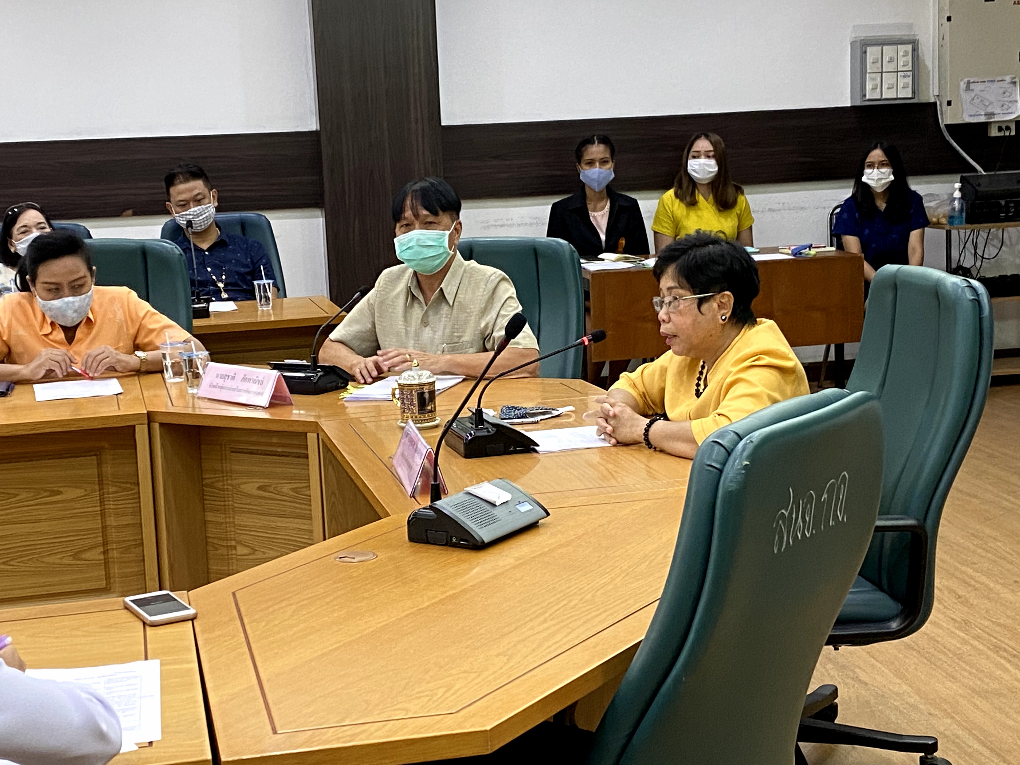 CDD@KAN>>>พัฒนาชุมชนกาญจนบุรี ร่วมกับเครือข่าย OTOP จัดประชุมเดินหน้า OTOP กาญจน์ต้อนรับคณะกรรมการชุดใหม่