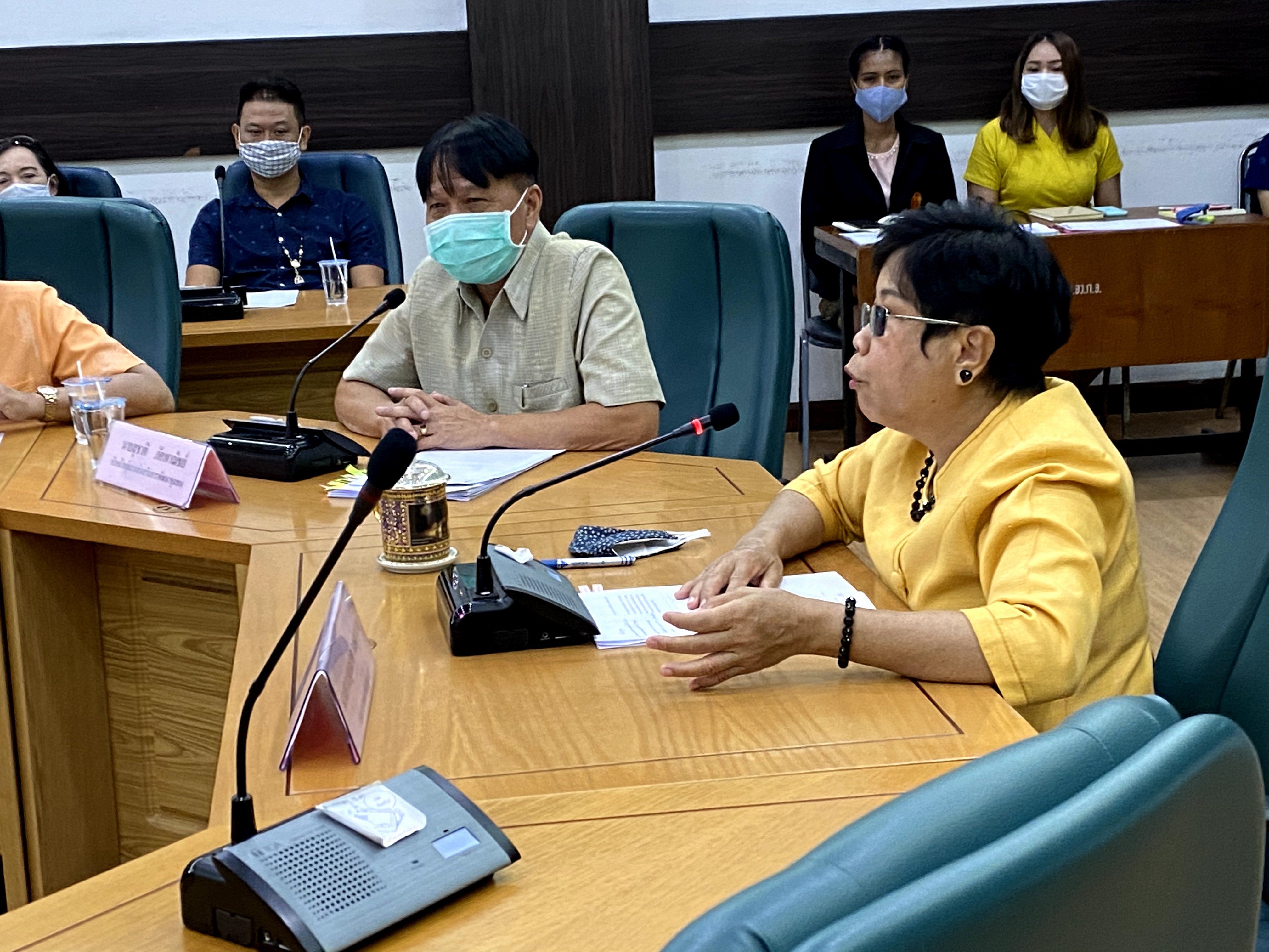 CDD@KAN>>>พัฒนาชุมชนกาญจนบุรี ร่วมกับเครือข่าย OTOP จัดประชุมเดินหน้า OTOP กาญจน์ต้อนรับคณะกรรมการชุดใหม่
