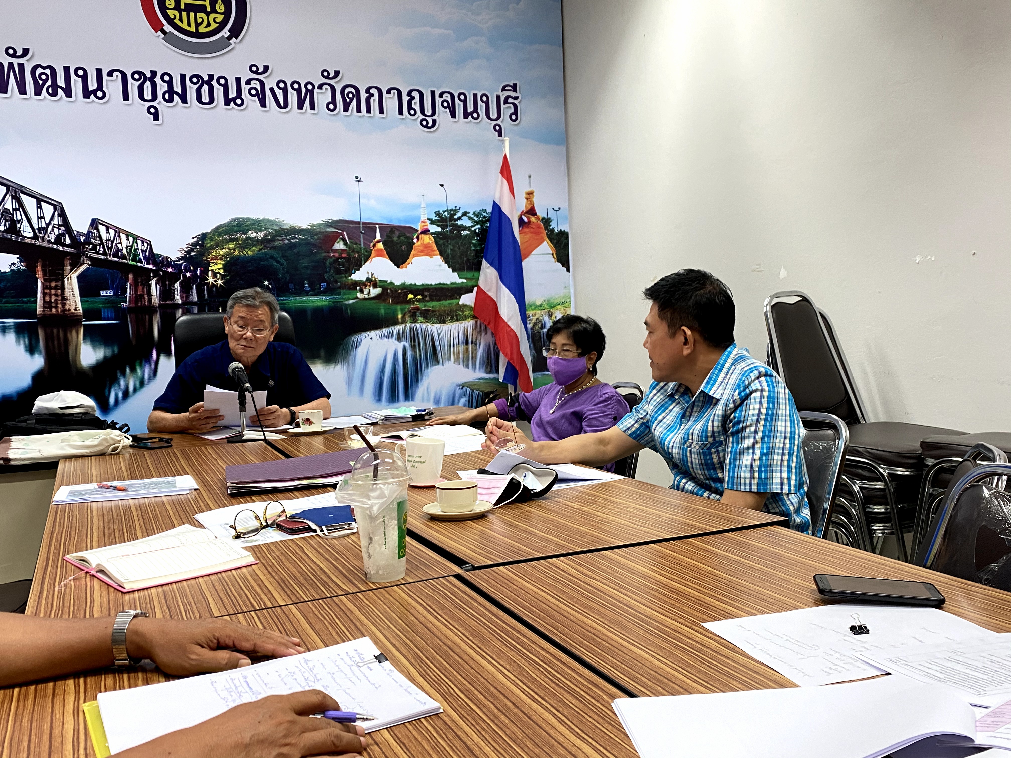 CDD@KAN>>>ผู้ตรวจราชการกรมฯ ลงพื้นที่ติดตามงานและโคก หนอง นา โมเดล