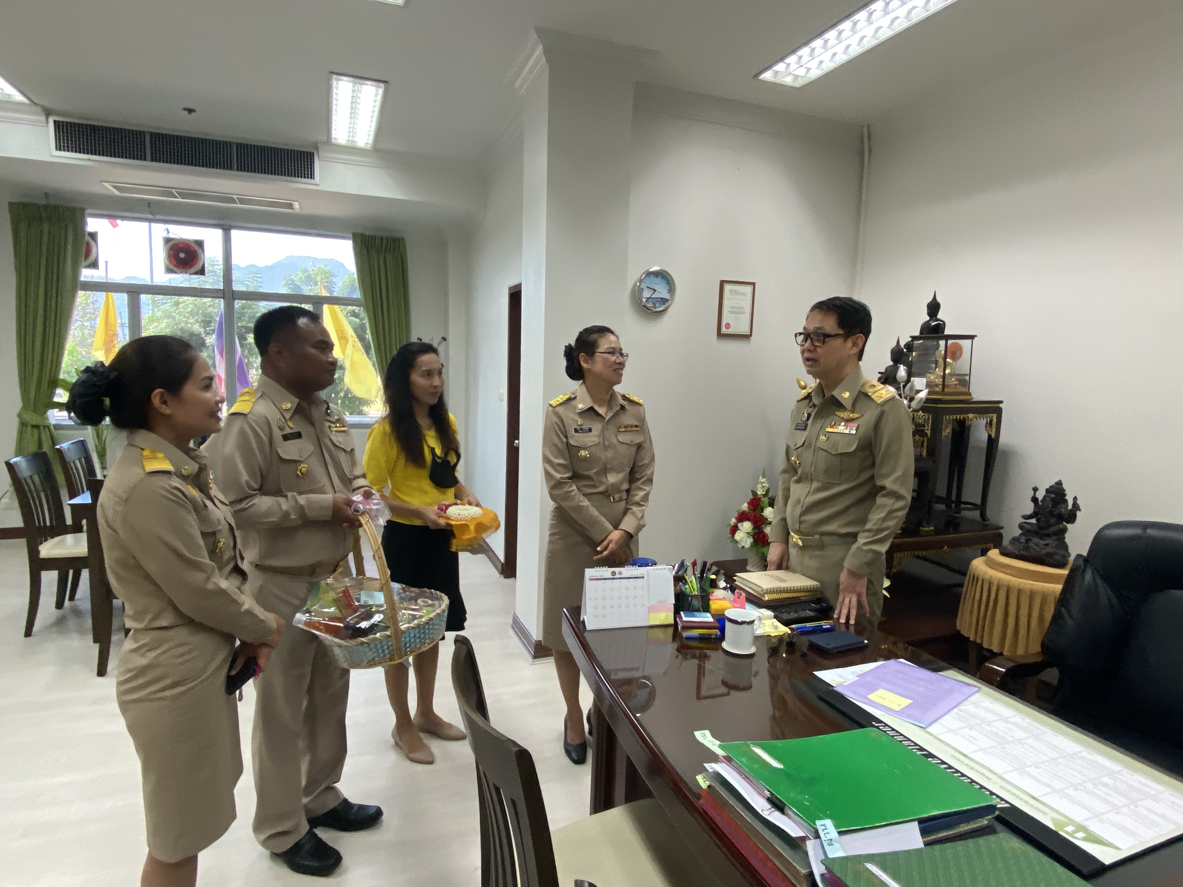 CDD@KAN>>>พช.กาญจน์ ต้อนรับพัฒนาการจังหวัดคนใหม่