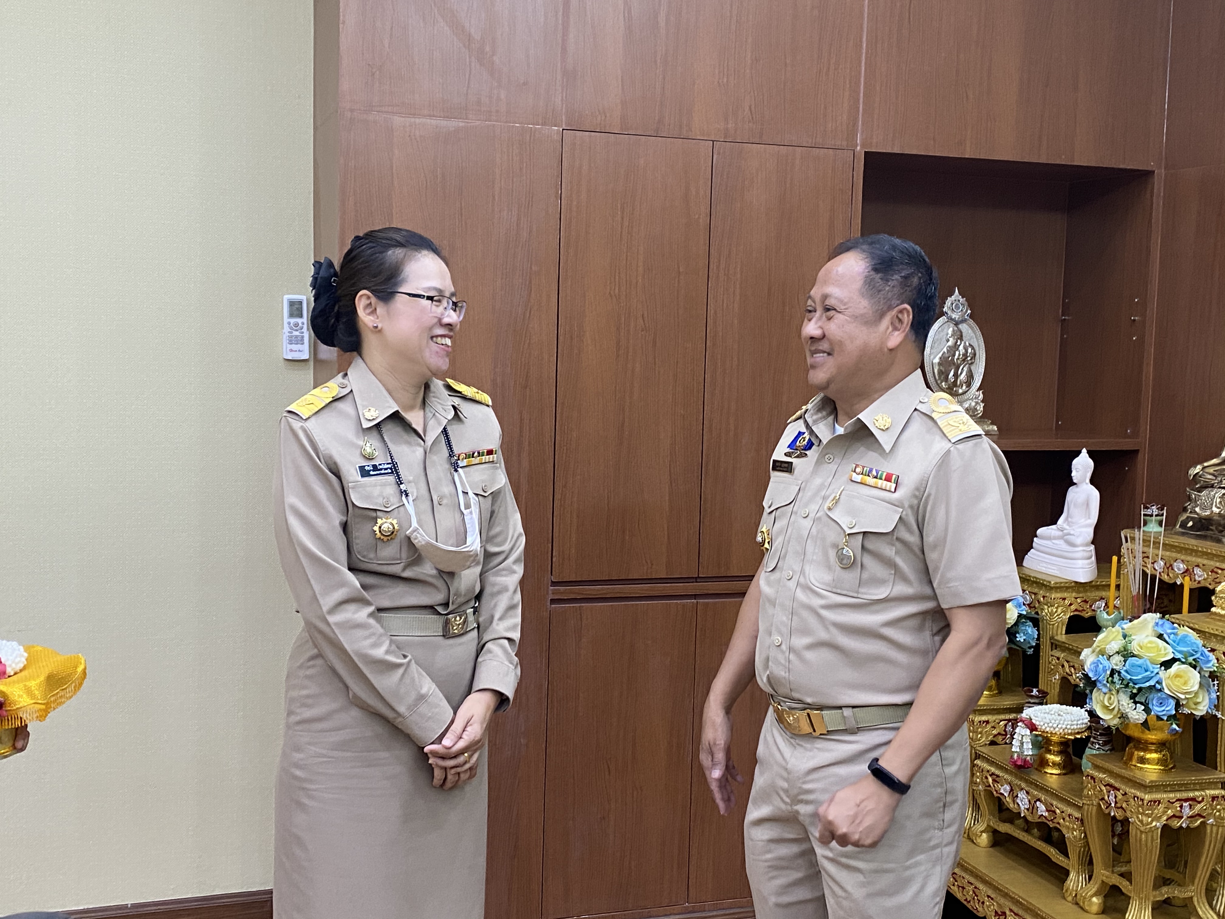 CDD@KAN>>>พช.กาญจน์ ต้อนรับพัฒนาการจังหวัดคนใหม่