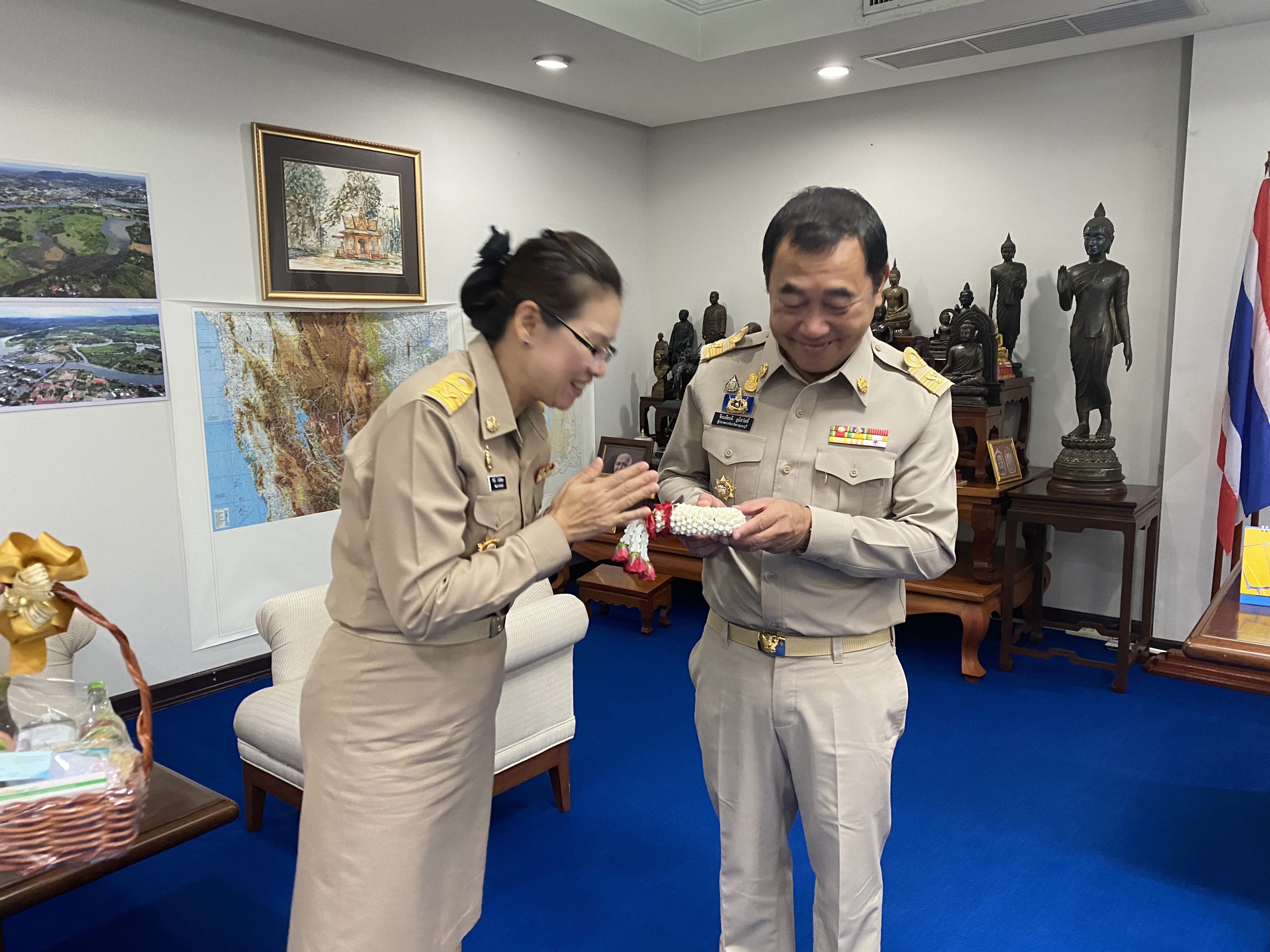 CDD@KAN>>>พช.กาญจน์ ต้อนรับพัฒนาการจังหวัดคนใหม่