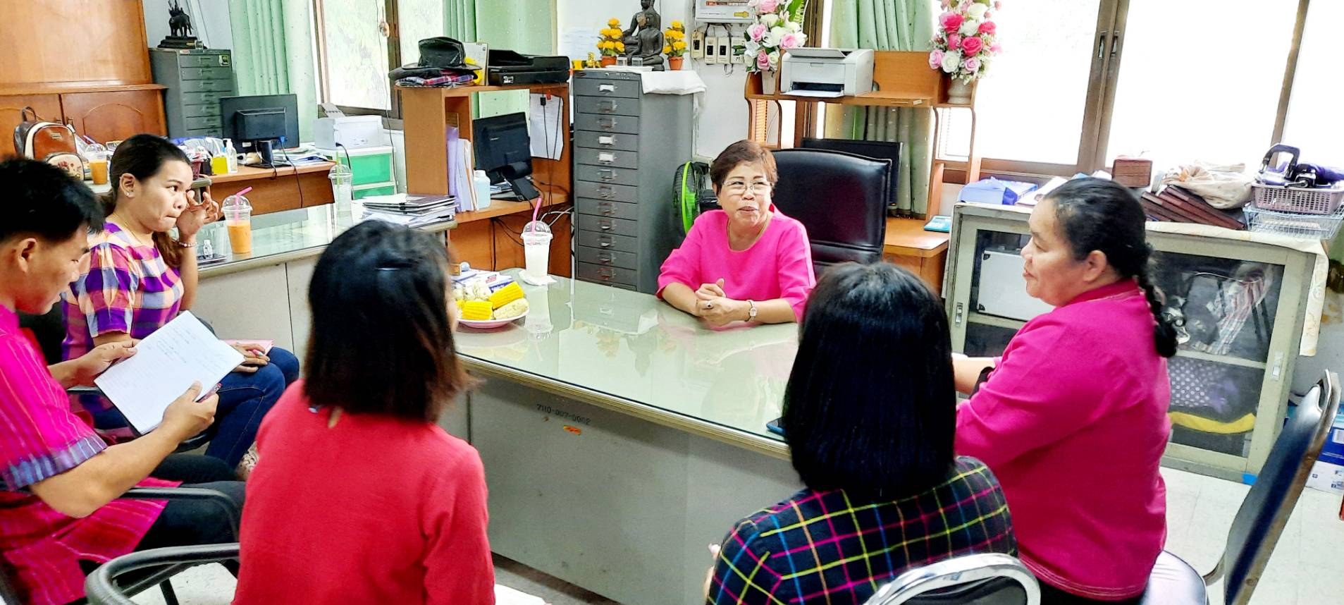 CDD@KAN>>> พัฒนาการจังหวัดลงพื้นที่ สพอ.เลาขวัญ ตรวจเยี่ยมให้กำลังใจ