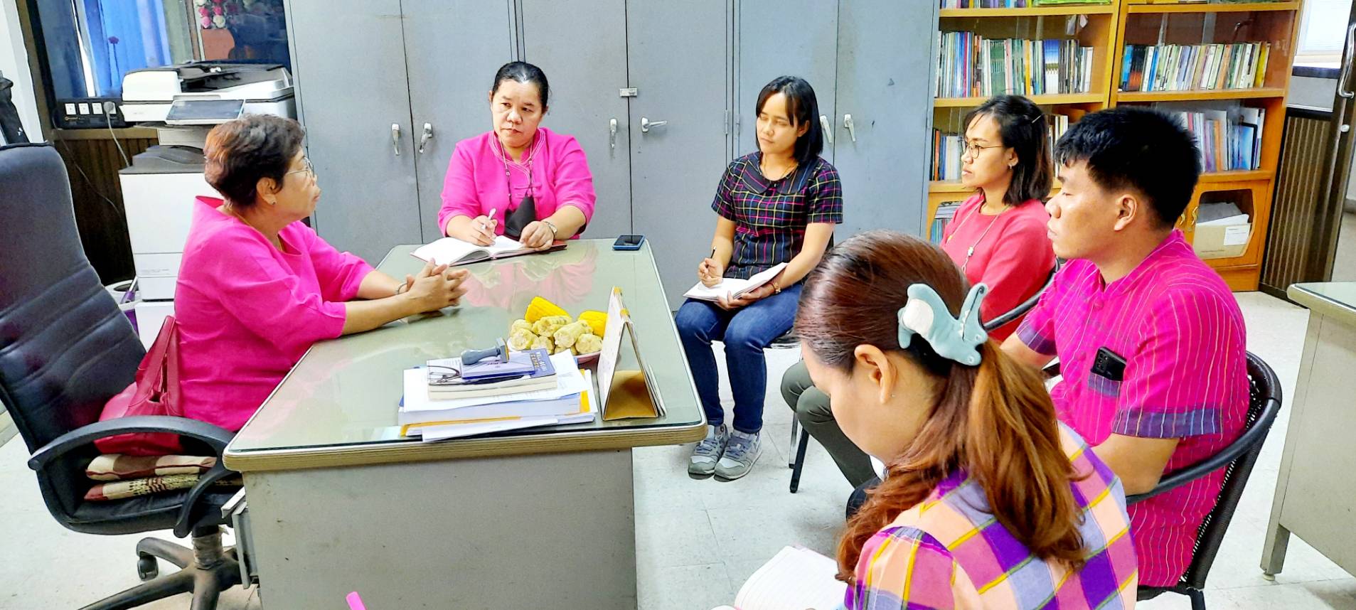 CDD@KAN>>> พัฒนาการจังหวัดลงพื้นที่ สพอ.เลาขวัญ ตรวจเยี่ยมให้กำลังใจ