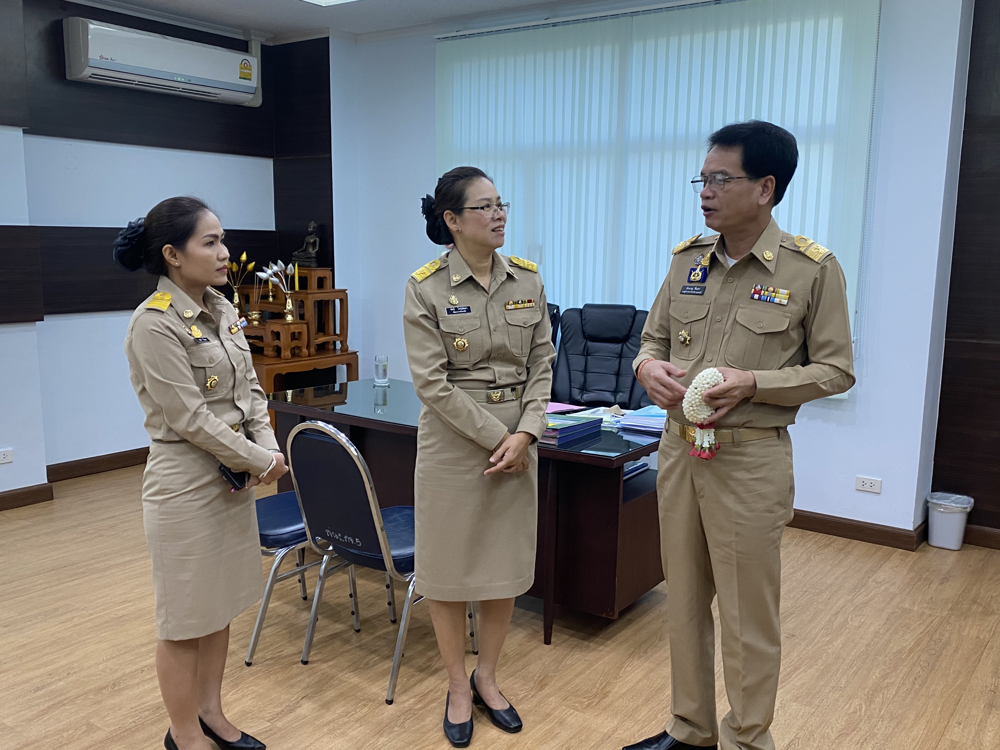 CDD@KAN>>>พช.กาญจน์ ต้อนรับพัฒนาการจังหวัดคนใหม่