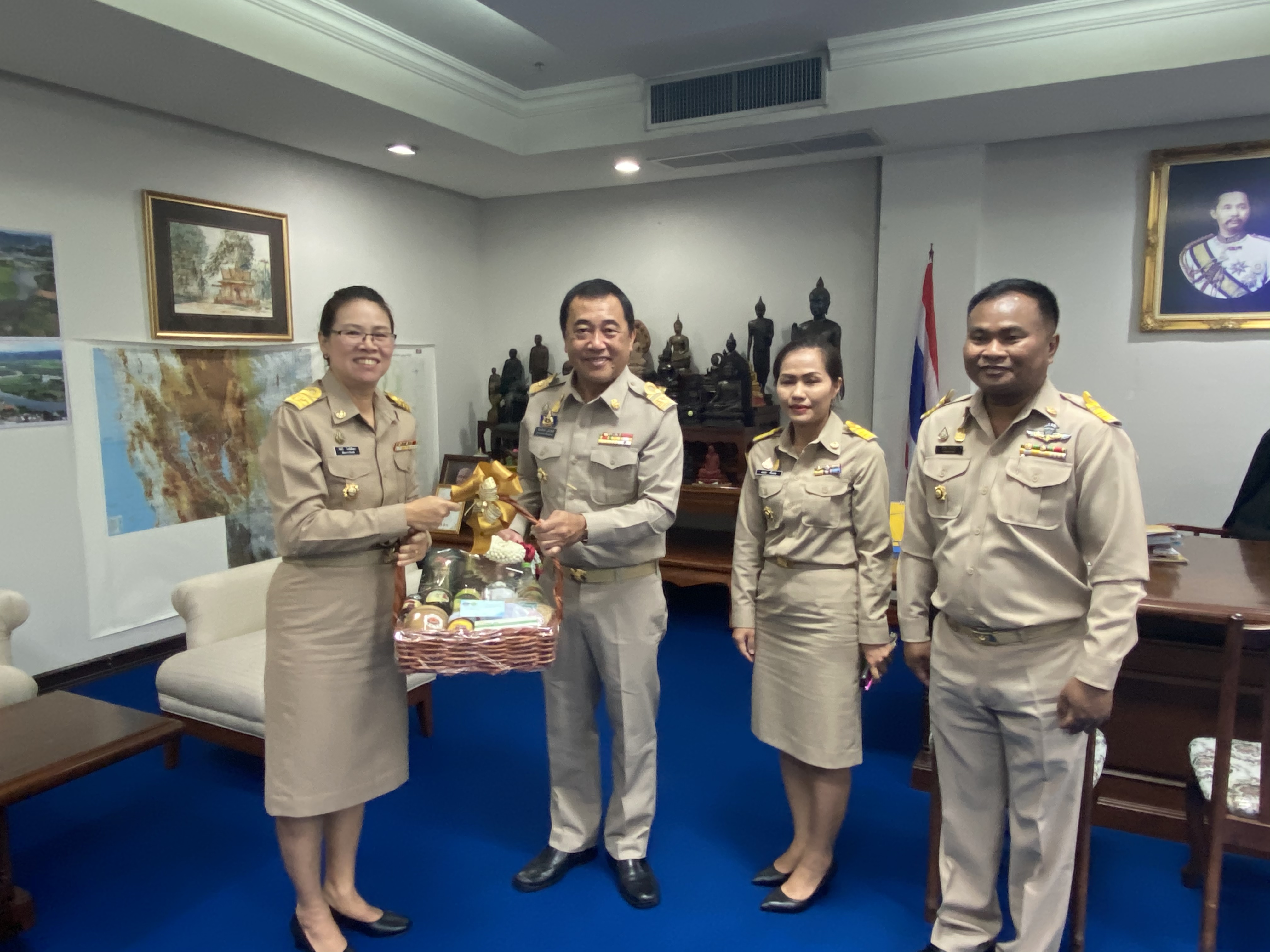 CDD@KAN>>>พช.กาญจน์ ต้อนรับพัฒนาการจังหวัดคนใหม่