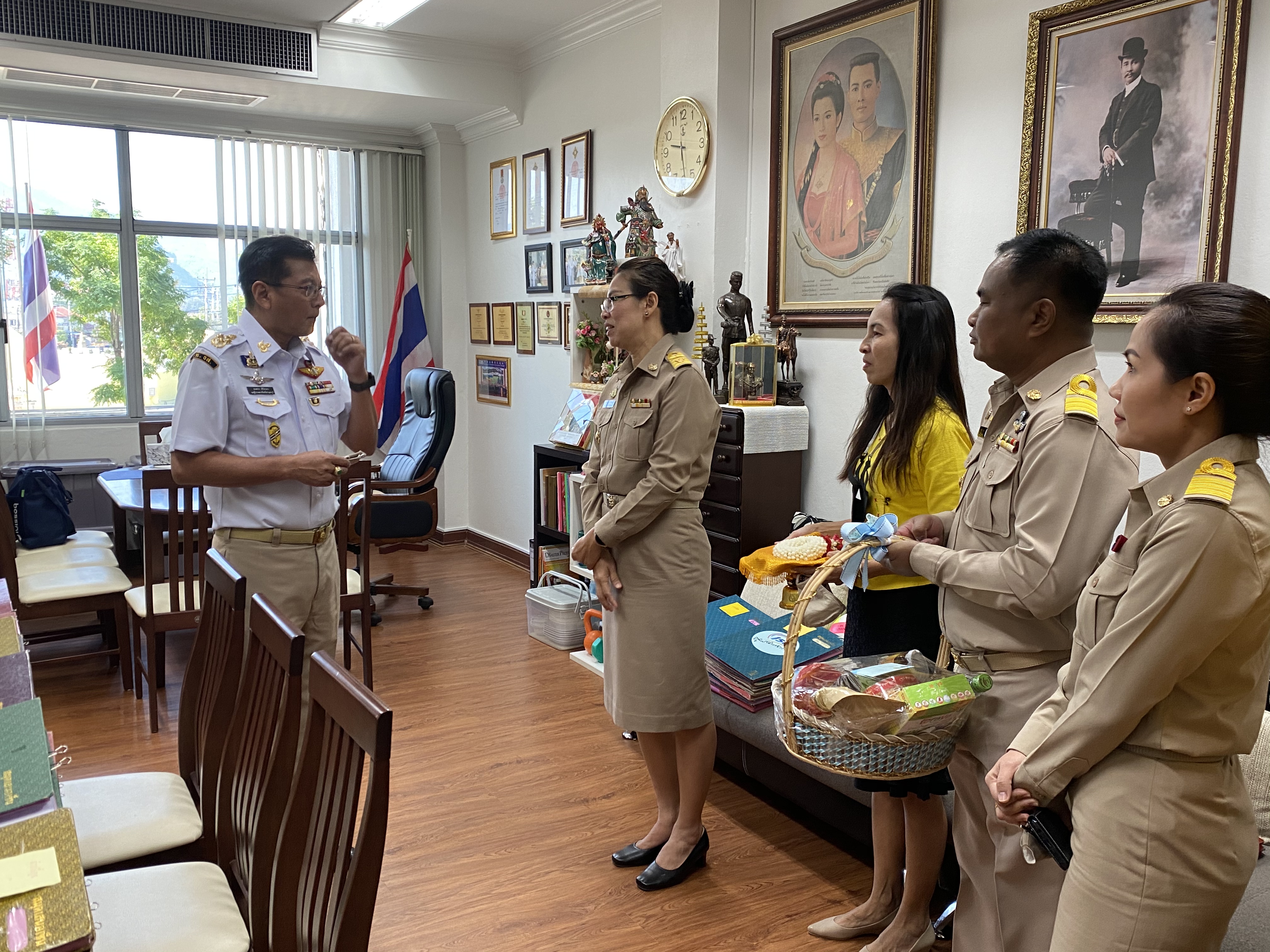 CDD@KAN>>>พช.กาญจน์ ต้อนรับพัฒนาการจังหวัดคนใหม่