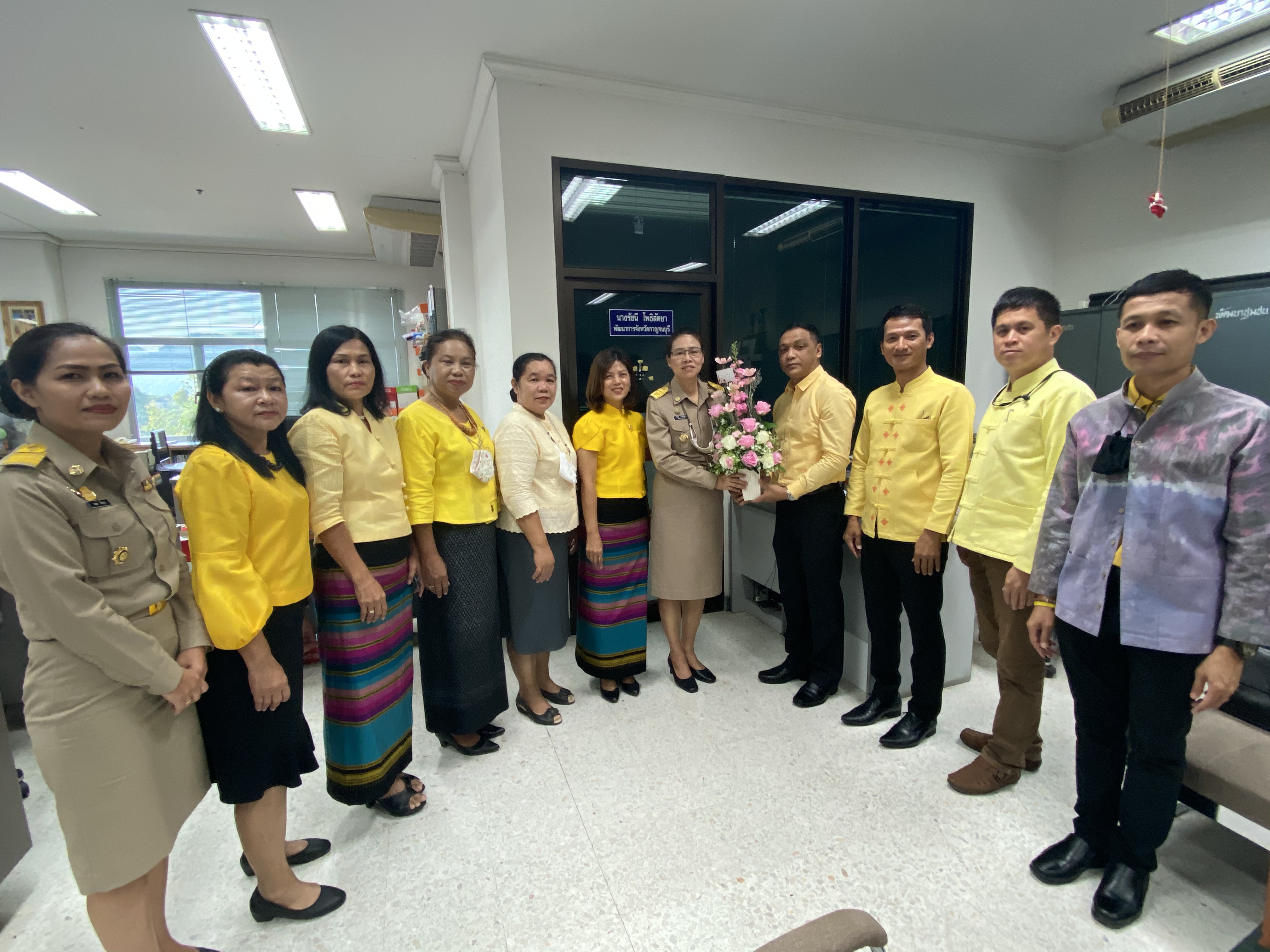 CDD@KAN>>>พช.กาญจน์ ต้อนรับพัฒนาการจังหวัดคนใหม่