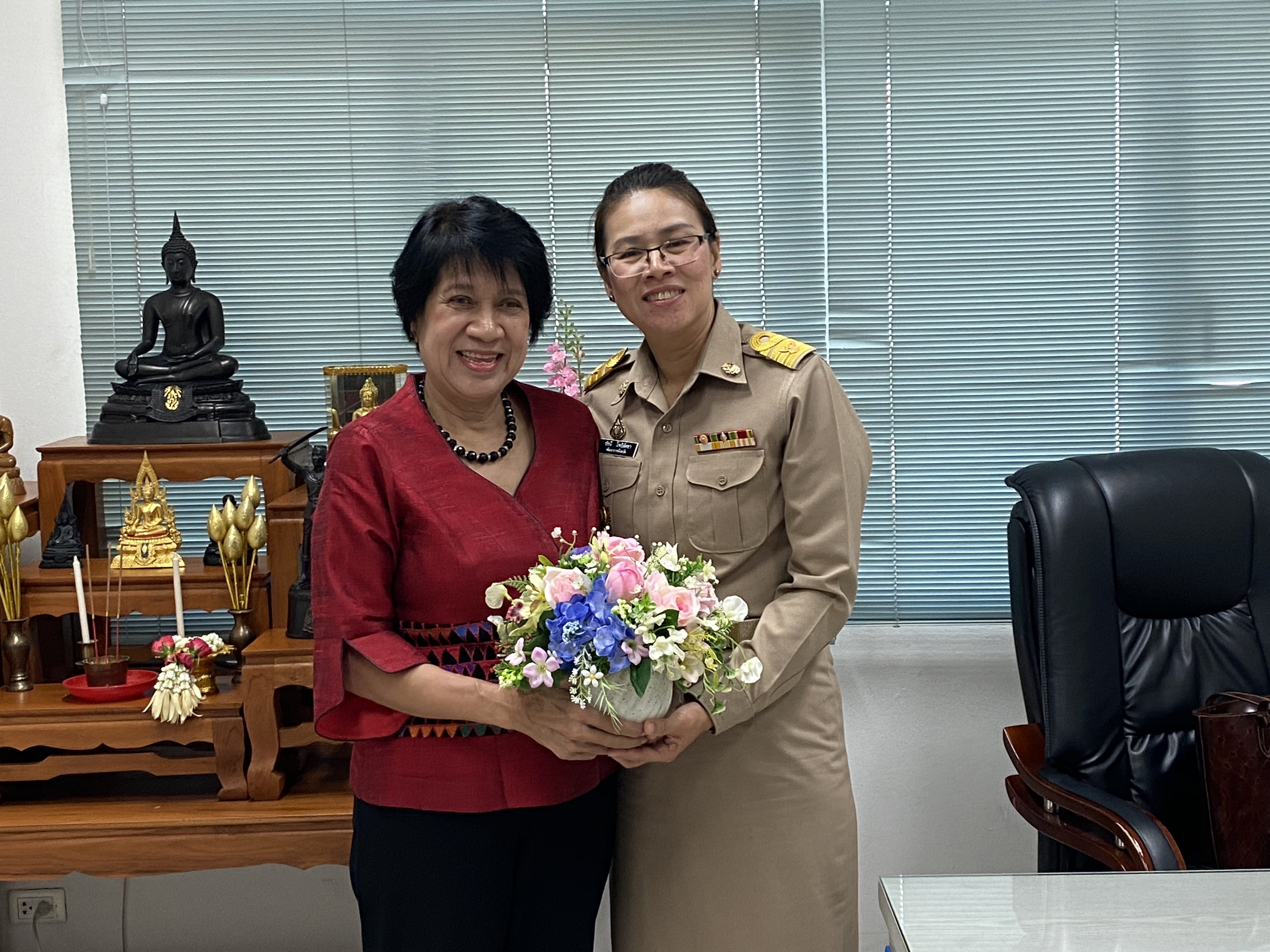 CDD@KAN>>>พช.กาญจน์ ต้อนรับพัฒนาการจังหวัดคนใหม่