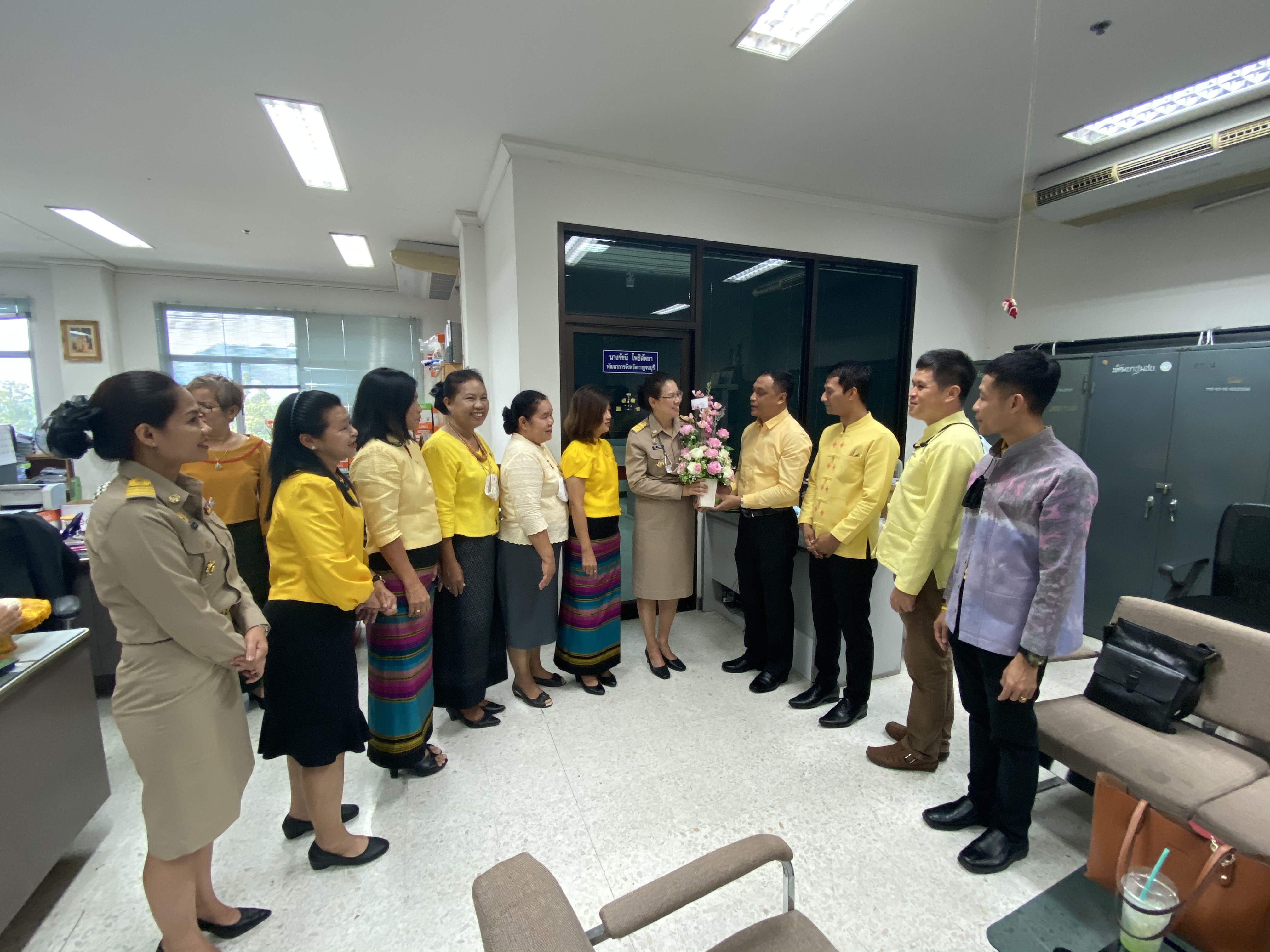CDD@KAN>>>พช.กาญจน์ ต้อนรับพัฒนาการจังหวัดคนใหม่