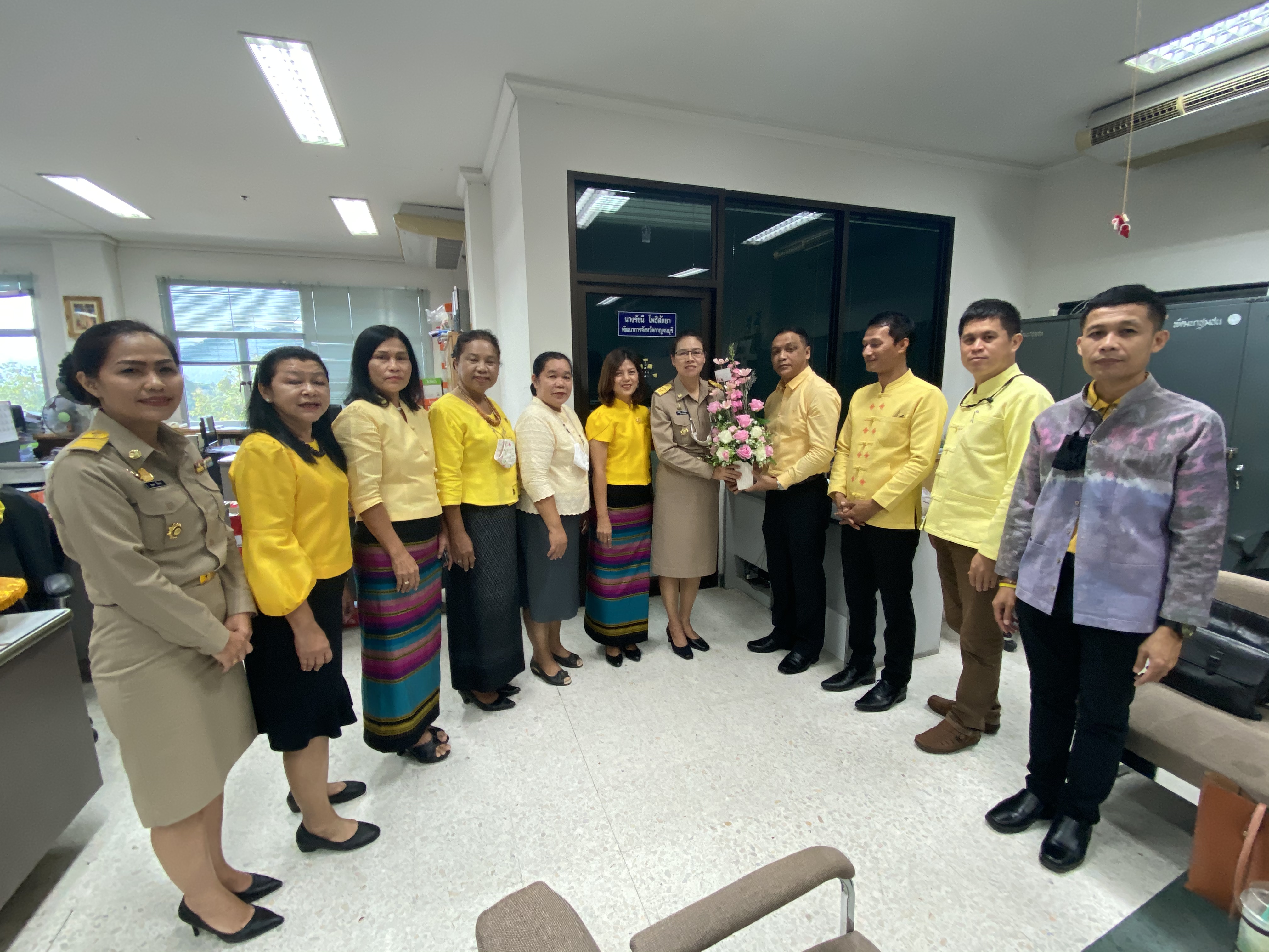 CDD@KAN>>>พช.กาญจน์ ต้อนรับพัฒนาการจังหวัดคนใหม่
