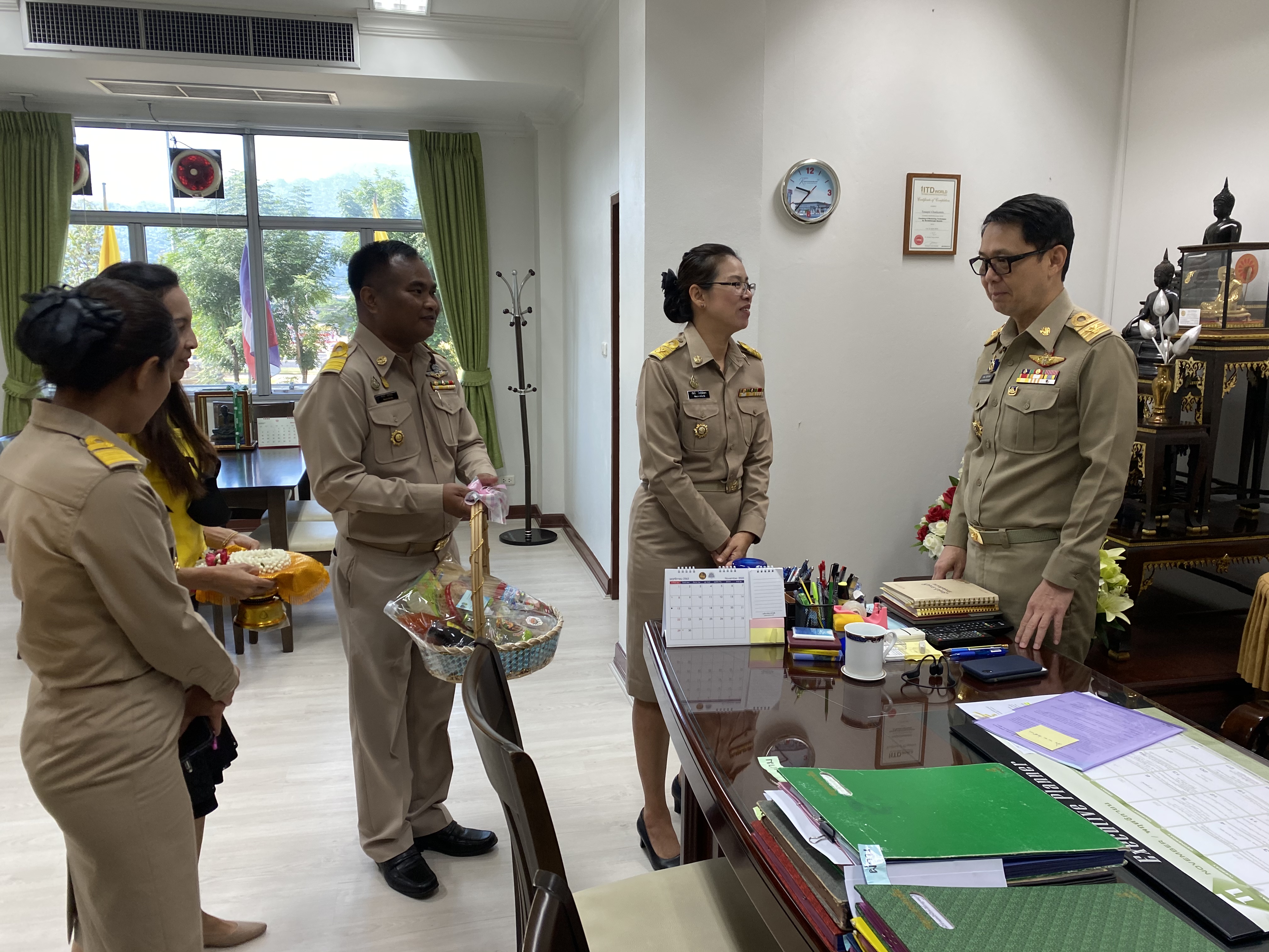 CDD@KAN>>>พช.กาญจน์ ต้อนรับพัฒนาการจังหวัดคนใหม่