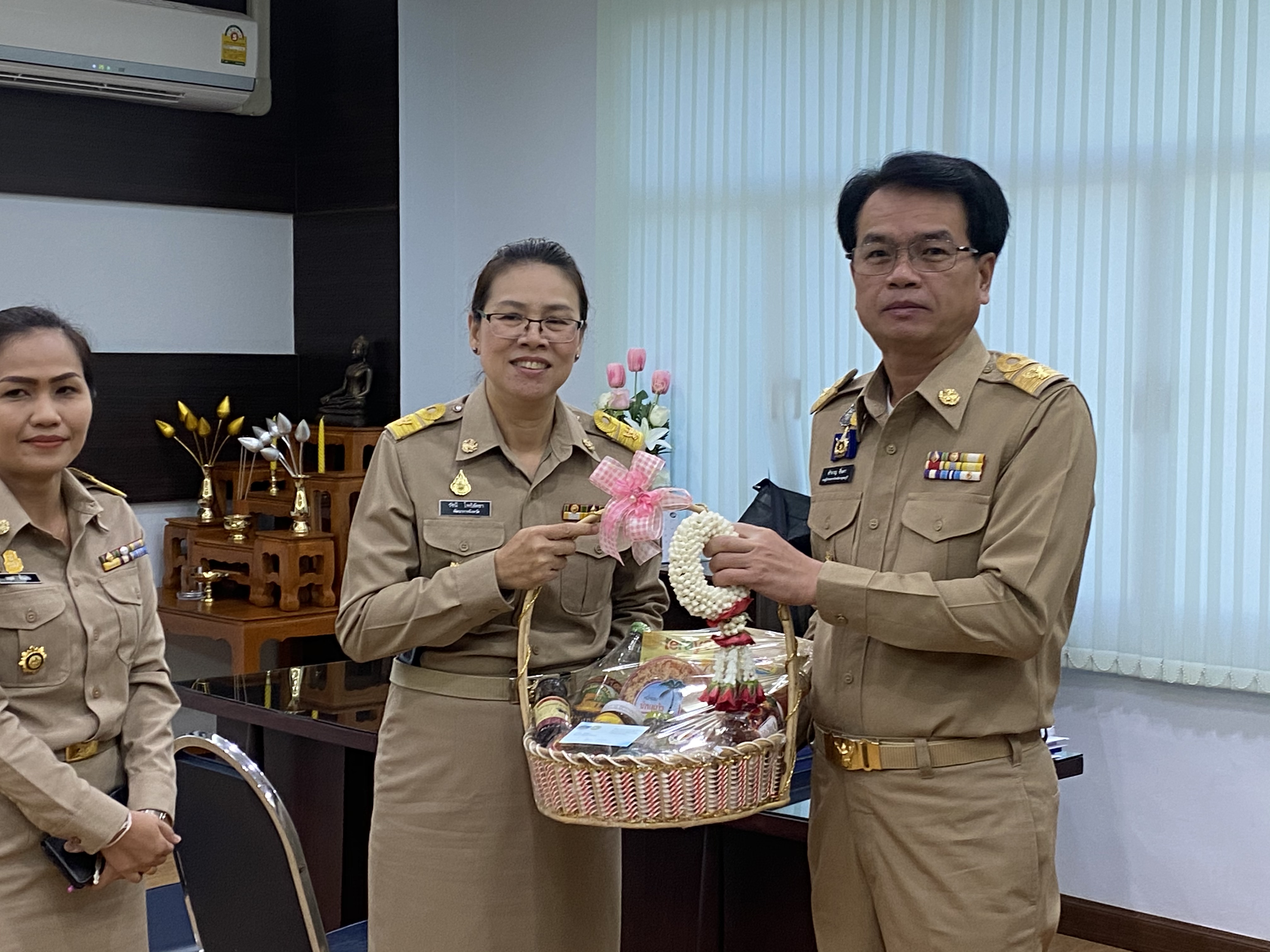 CDD@KAN>>>พช.กาญจน์ ต้อนรับพัฒนาการจังหวัดคนใหม่