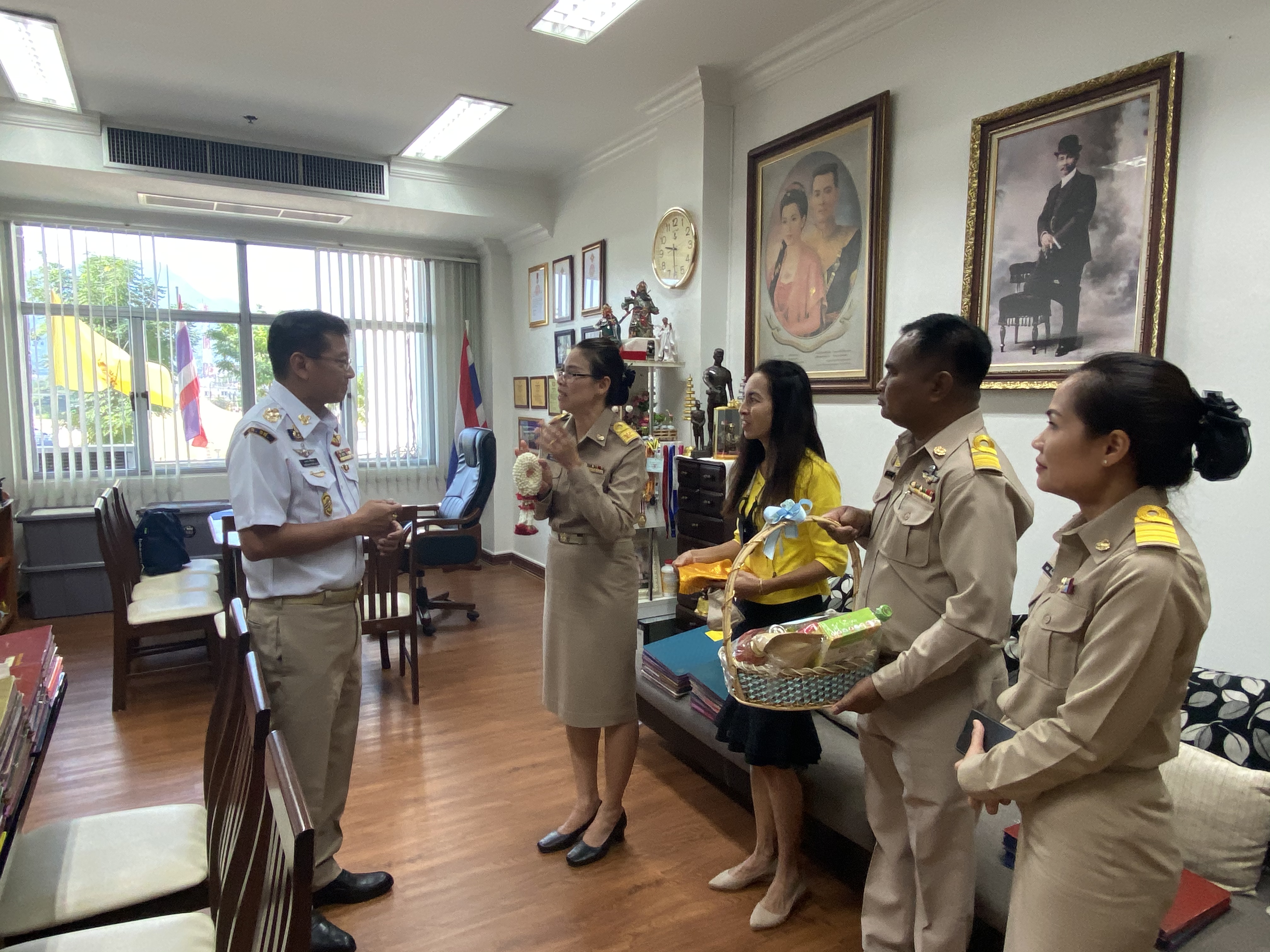 CDD@KAN>>>พช.กาญจน์ ต้อนรับพัฒนาการจังหวัดคนใหม่