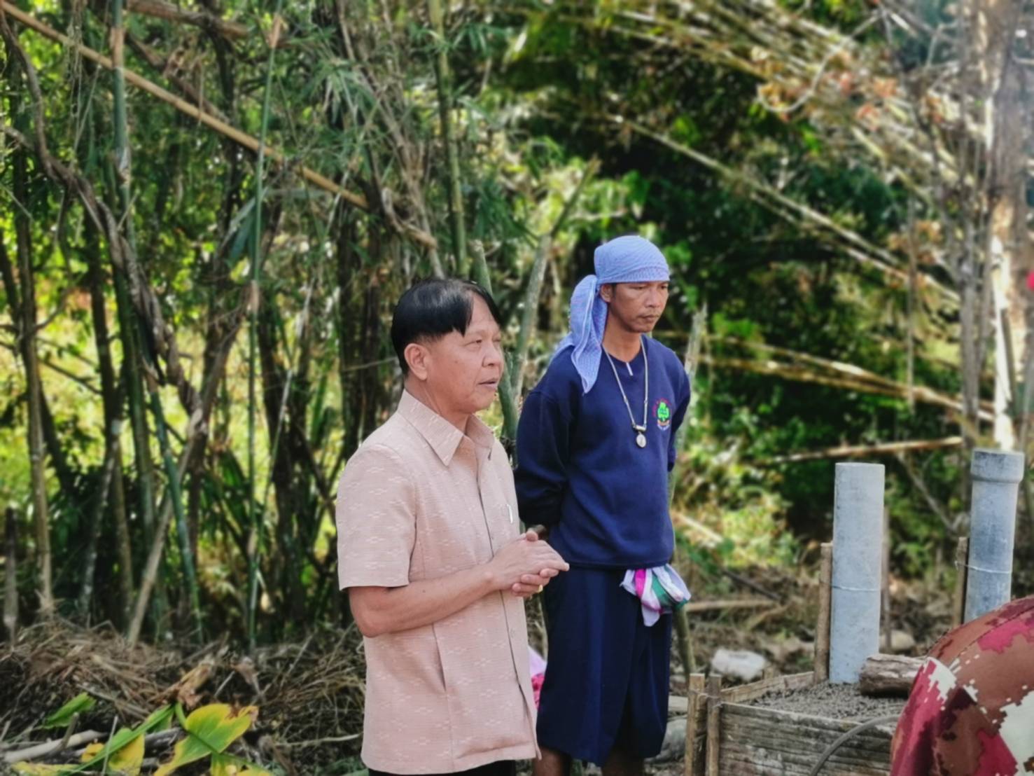 CDD@KAN>>>ศูนย์ศิลปาชีพราชบุรีจับมือพัฒนาชุมชนกาญจน์ ลงพื้นที่ไล่โว่-สาละวะพัฒนาการทอผ้า
