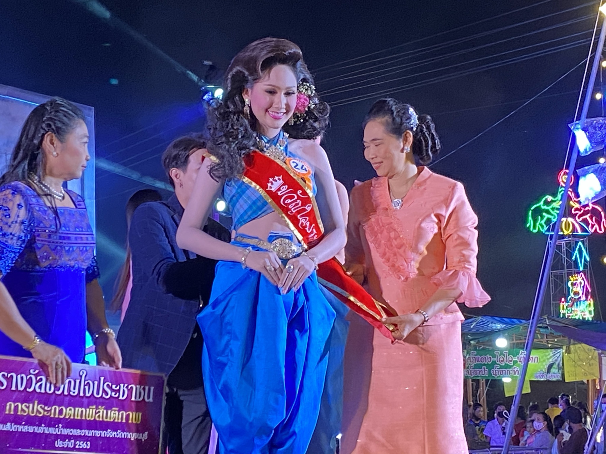 CDD@KAN>>>พัฒนาชุมชนกาญจน์ จัดประกวดค้นหาสาวงาม “เทพีสันติภาพ” งานสัปดาห์สะพานข้ามแม่น้ำแคว