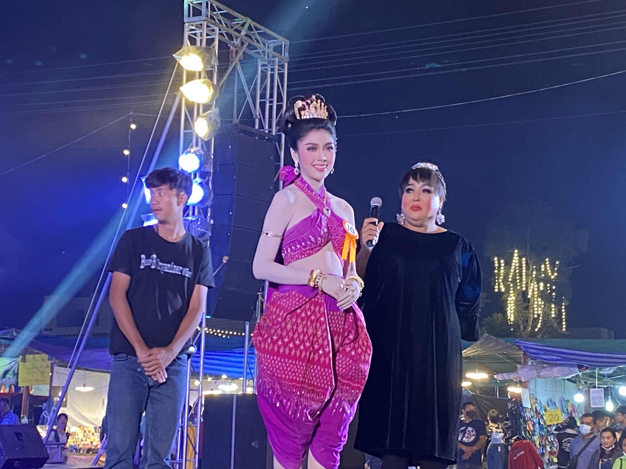 CDD@KAN>>>พัฒนาชุมชนกาญจน์ จัดประกวดค้นหาสาวงาม “เทพีสันติภาพ” งานสัปดาห์สะพานข้ามแม่น้ำแคว