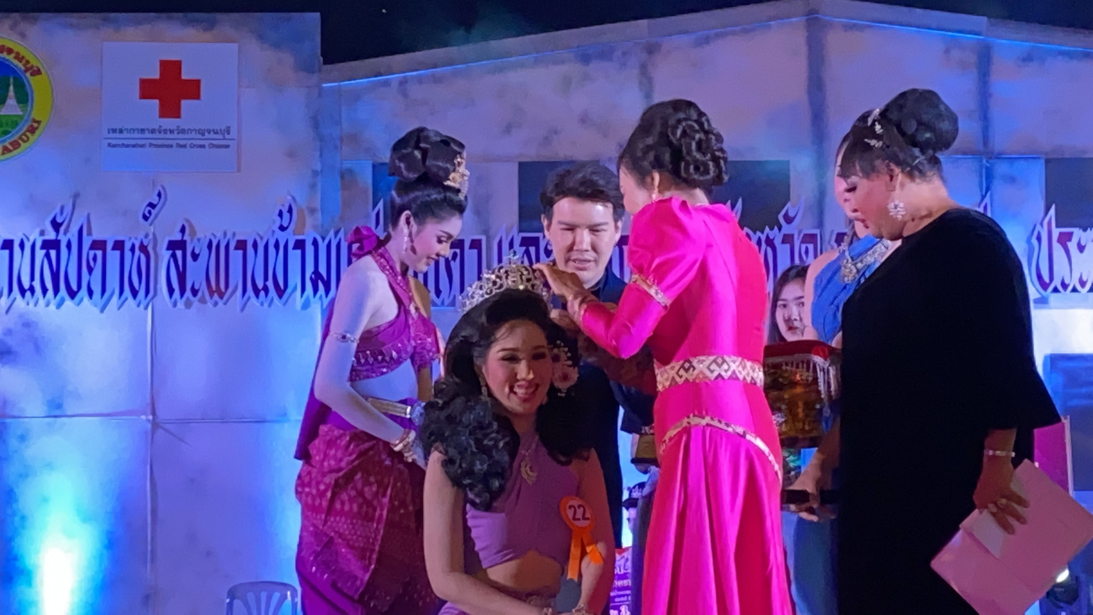 CDD@KAN>>>พัฒนาชุมชนกาญจน์ จัดประกวดค้นหาสาวงาม “เทพีสันติภาพ” งานสัปดาห์สะพานข้ามแม่น้ำแคว