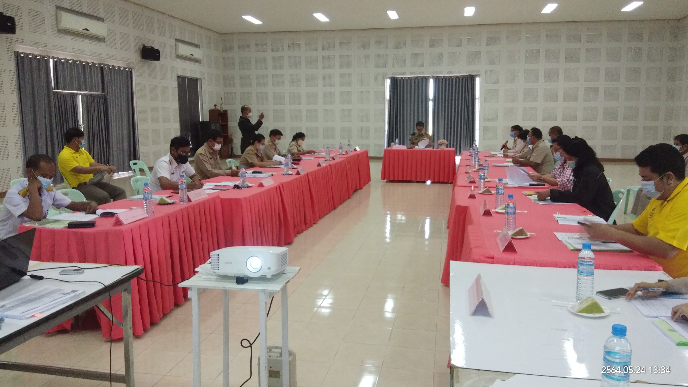 พัฒนาการจังหวัดกาญจนบุรี ร่วมการประชุมโครงการแปลงใหญ่