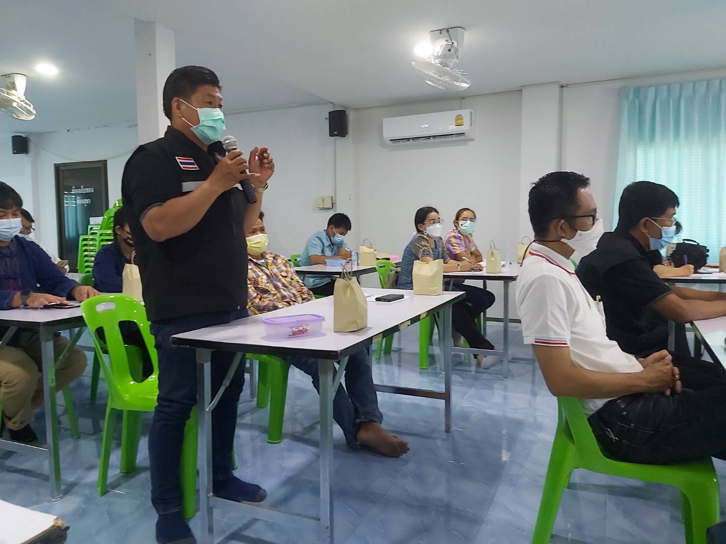สำนักงาน ป.ป.ช. จัดกิจกรรมการจับตามองและแจ้งเบาะแสโคก หนอง นา โมเดล อำเภอเลาขวัญ