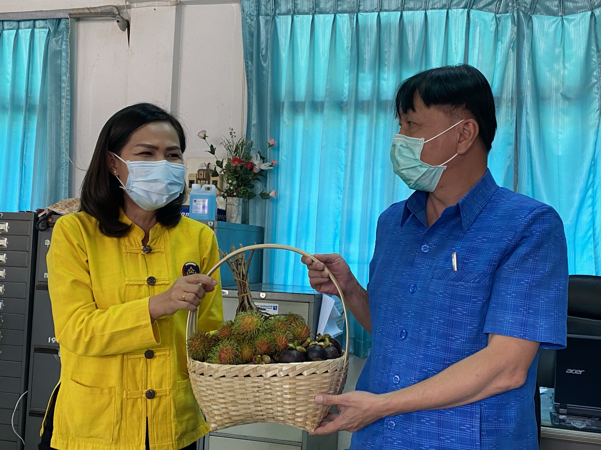 พัฒนาชุมชนกาญจน์ ลงพื้นที่ติดตามความก้าวหน้าโคก หนอง นา อ.ทองผาภูมิ/อ.ไทรโยค