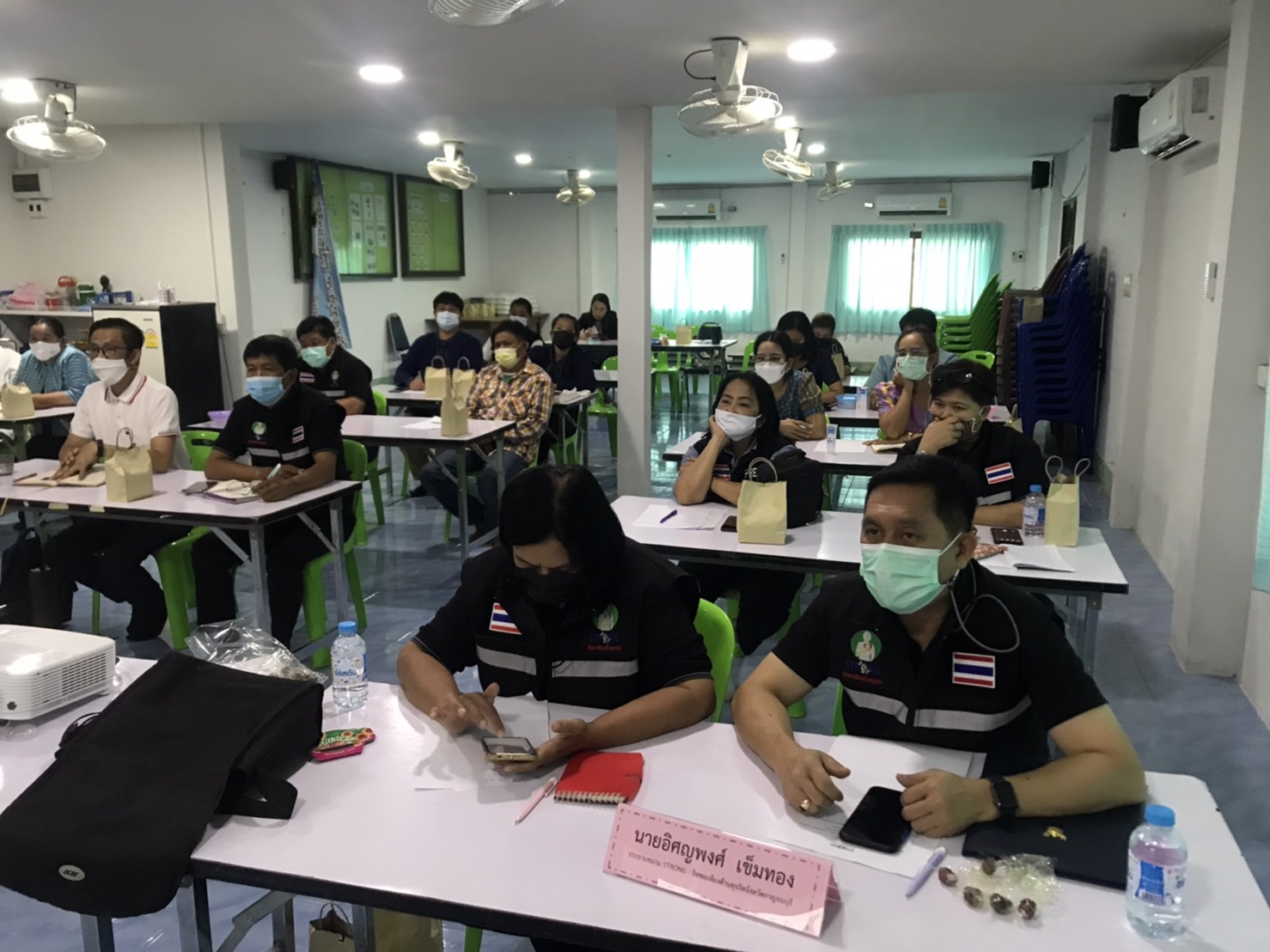 สำนักงาน ป.ป.ช. จัดกิจกรรมการจับตามองและแจ้งเบาะแสโคก หนอง นา โมเดล อำเภอเลาขวัญ