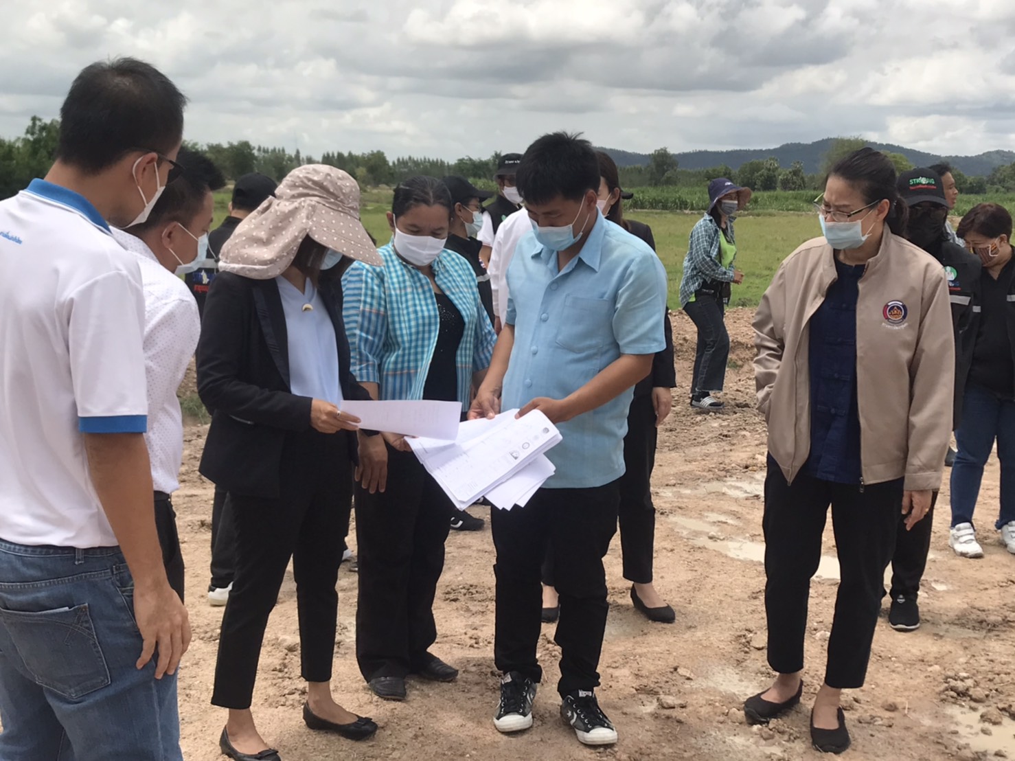 สำนักงาน ป.ป.ช. จัดกิจกรรมการจับตามองและแจ้งเบาะแสโคก หนอง นา โมเดล อำเภอเลาขวัญ