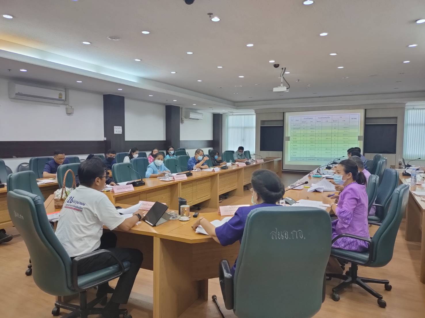 ประชุมคณะอนุกรรมการบริหารกองทุนพัฒนาบทบาทสตรีจังหวัดกาญจนบุรี ครั้งที่ 6/2564
