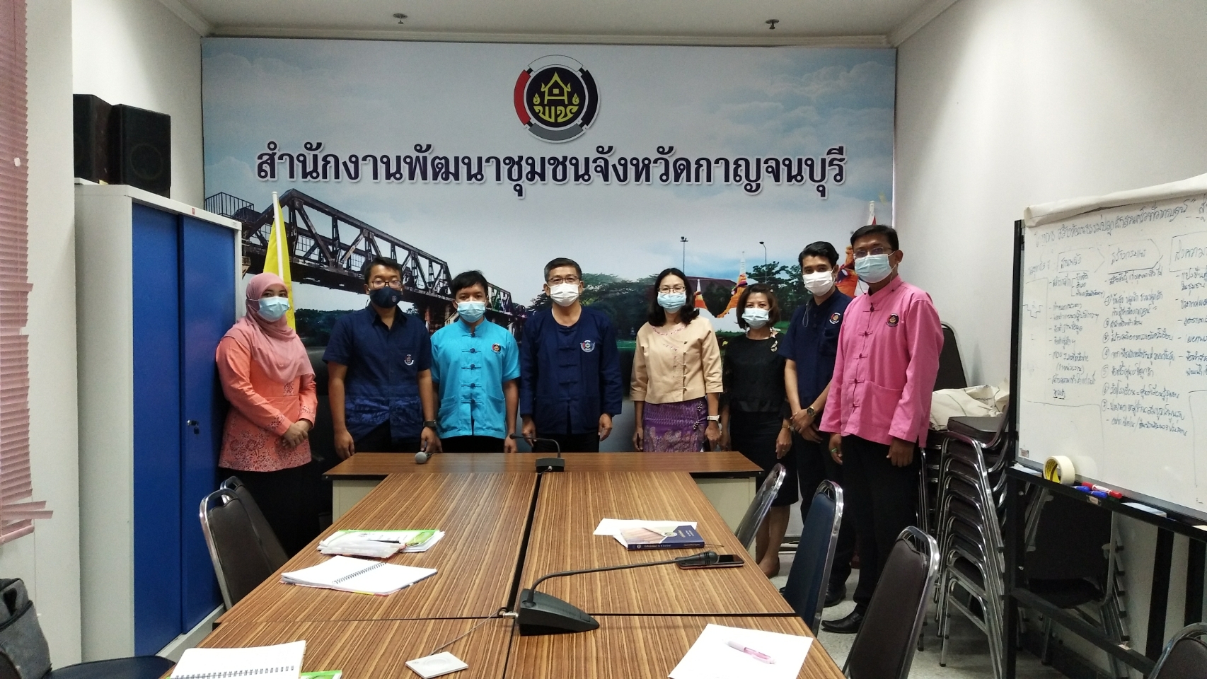 หัวหน้าผู้ตรวจฯ กรมการพัฒนาชุมชน ร่วมพบปะน้องพัฒนากรใหม่ และลงพื้นที่ติดตามแปลงโคก หนอง นา