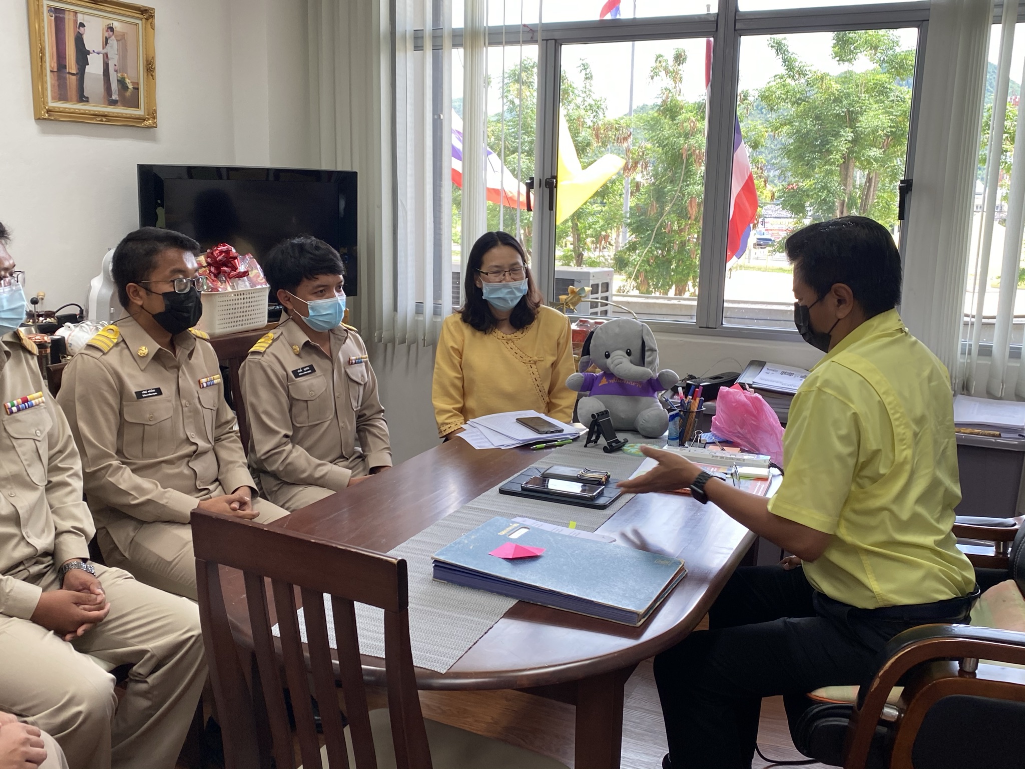 ครอบครัว พช.กาญจน์ ต้อนรับน้องใหม่ พัฒนากร รุ่น 116