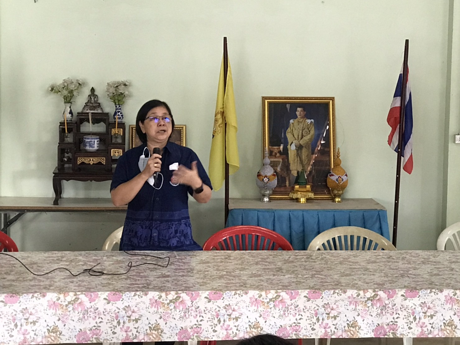 คณะทำงานติดตามสนับสนุนการดำเนินงานกองทุนพัฒนาบทบาทสตรีจังหวัดกาญจนบุรี ลงพื้นที่ตำบลแม่กระบุง อำเภอศรีสวัสดิ์ เพื่อติดตามสนับสนุนการดำเนินงานกองทุนพัฒนาบทบาทสตรีในพื้นที่