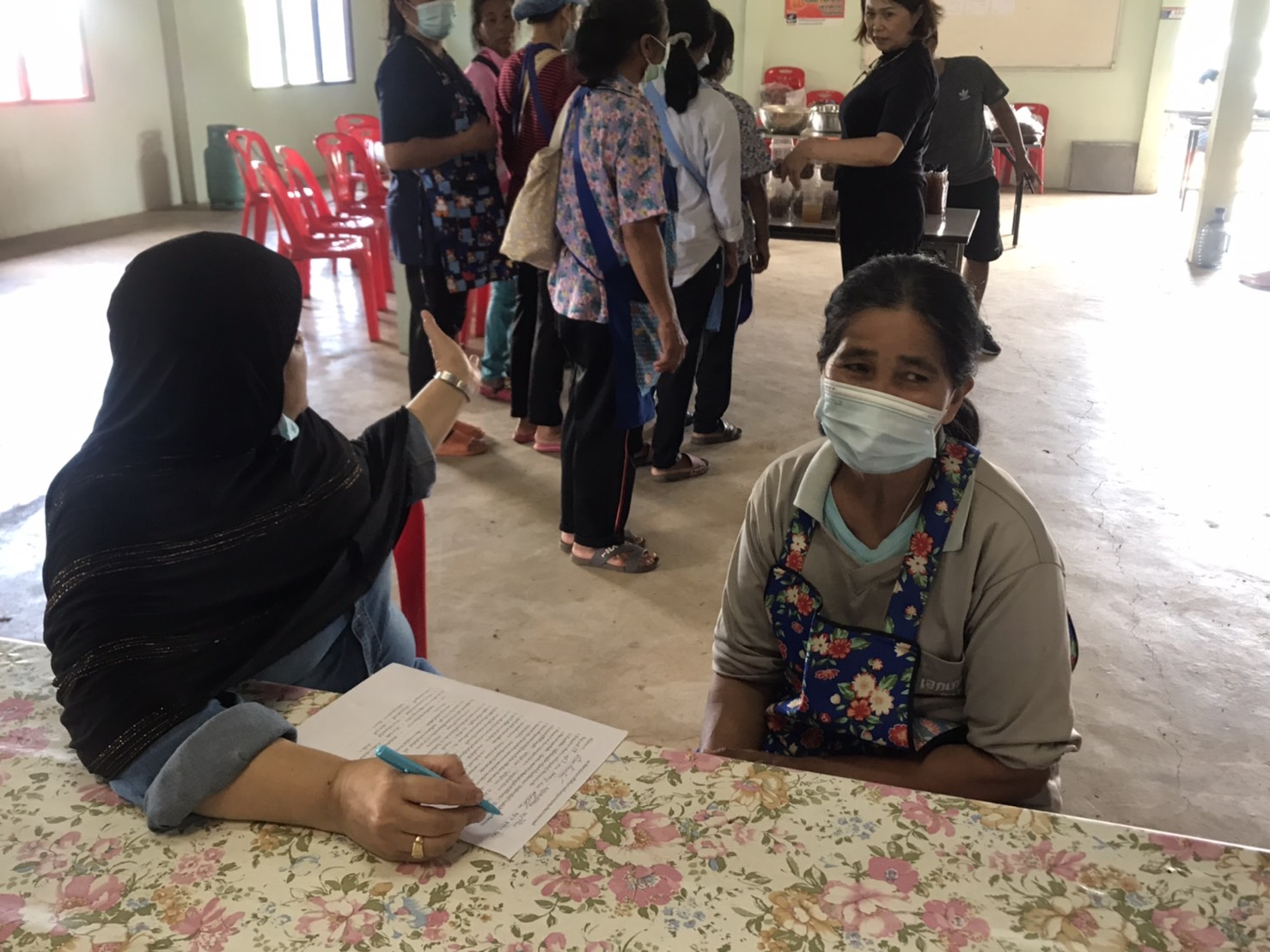 คณะทำงานติดตามสนับสนุนการดำเนินงานกองทุนพัฒนาบทบาทสตรีจังหวัดกาญจนบุรี ลงพื้นที่ตำบลแม่กระบุง อำเภอศรีสวัสดิ์ เพื่อติดตามสนับสนุนการดำเนินงานกองทุนพัฒนาบทบาทสตรีในพื้นที่