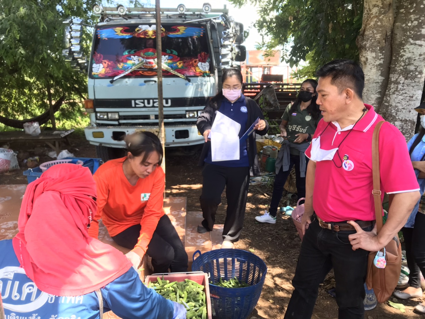 คณะทำงานติดตามสนับสนุนการดำเนินงานกองทุนพัฒนาบทบาทสตรีจังหวัดกาญจนบุรี ลงพื้นที่อำเภอไทรโยค เพื่อติดตามสนับสนุนการดำเนินงานกองทุนพัฒนาบทบาทสตรีในพื้นที่
